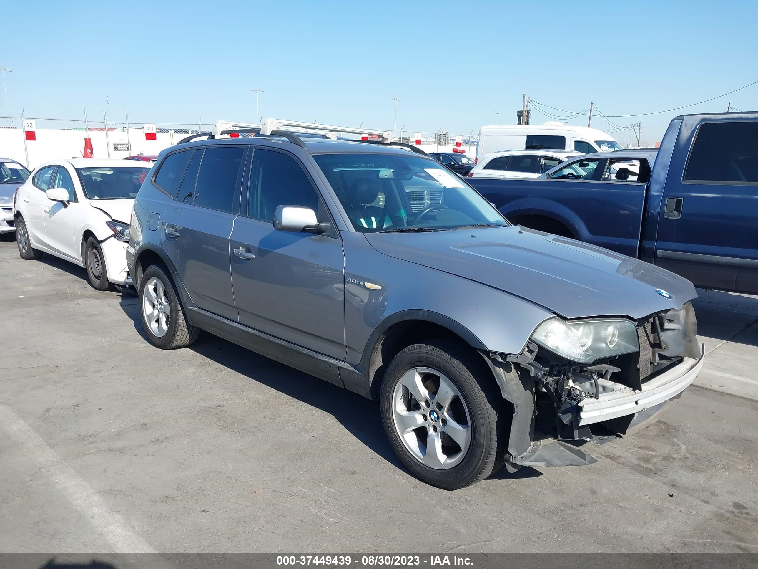 BMW X3 2007 wbxpc93417wf09150