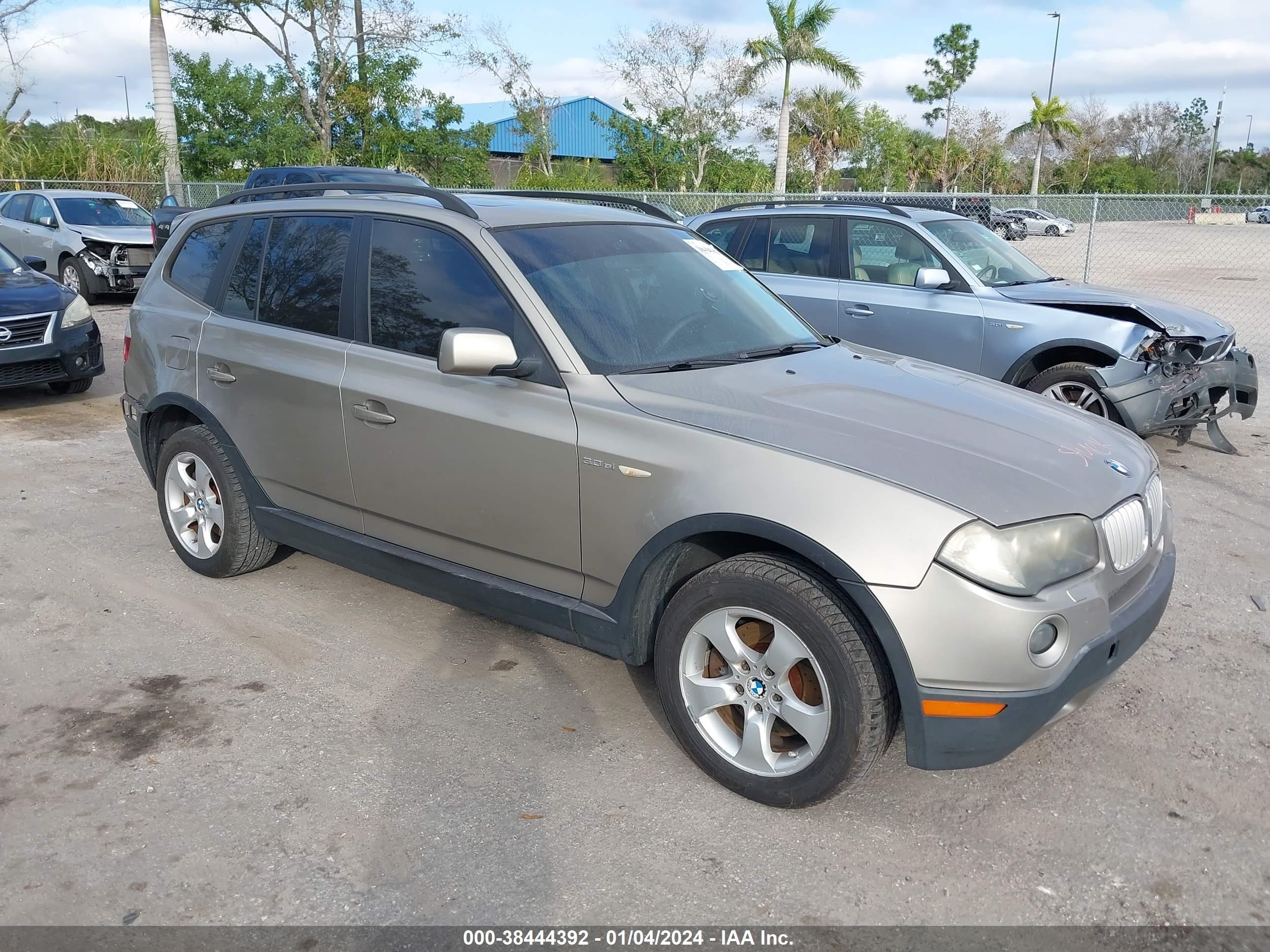 BMW X3 2007 wbxpc93417wf15224