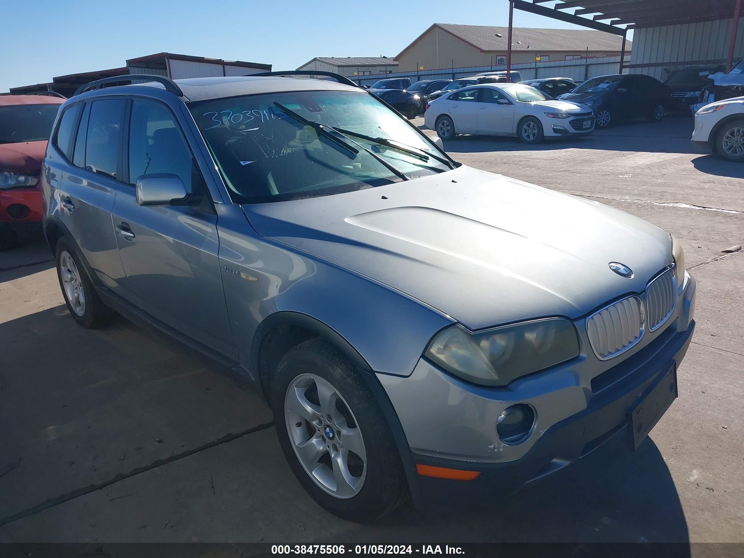 BMW X3 2007 wbxpc93417wj00434