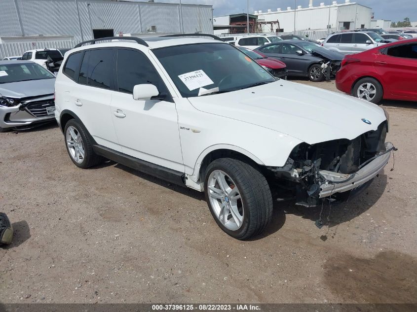 BMW X3 2008 wbxpc93418wj06557