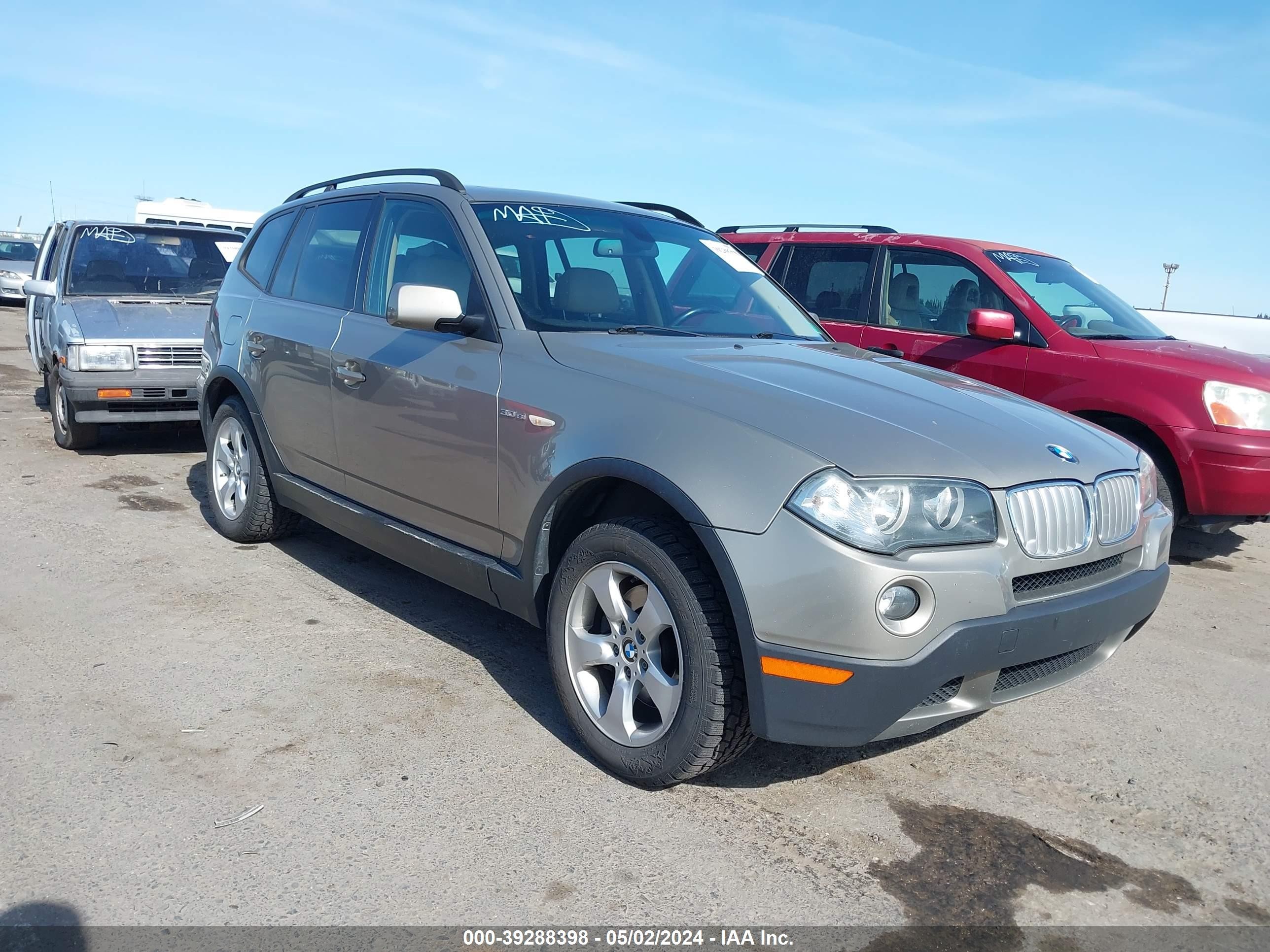 BMW X3 2008 wbxpc93418wj10771