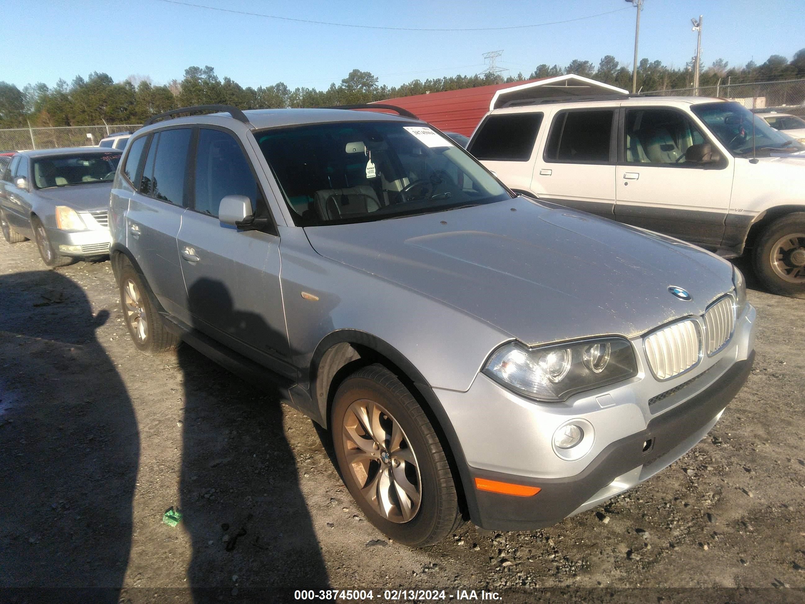 BMW X3 2009 wbxpc93419wj27832