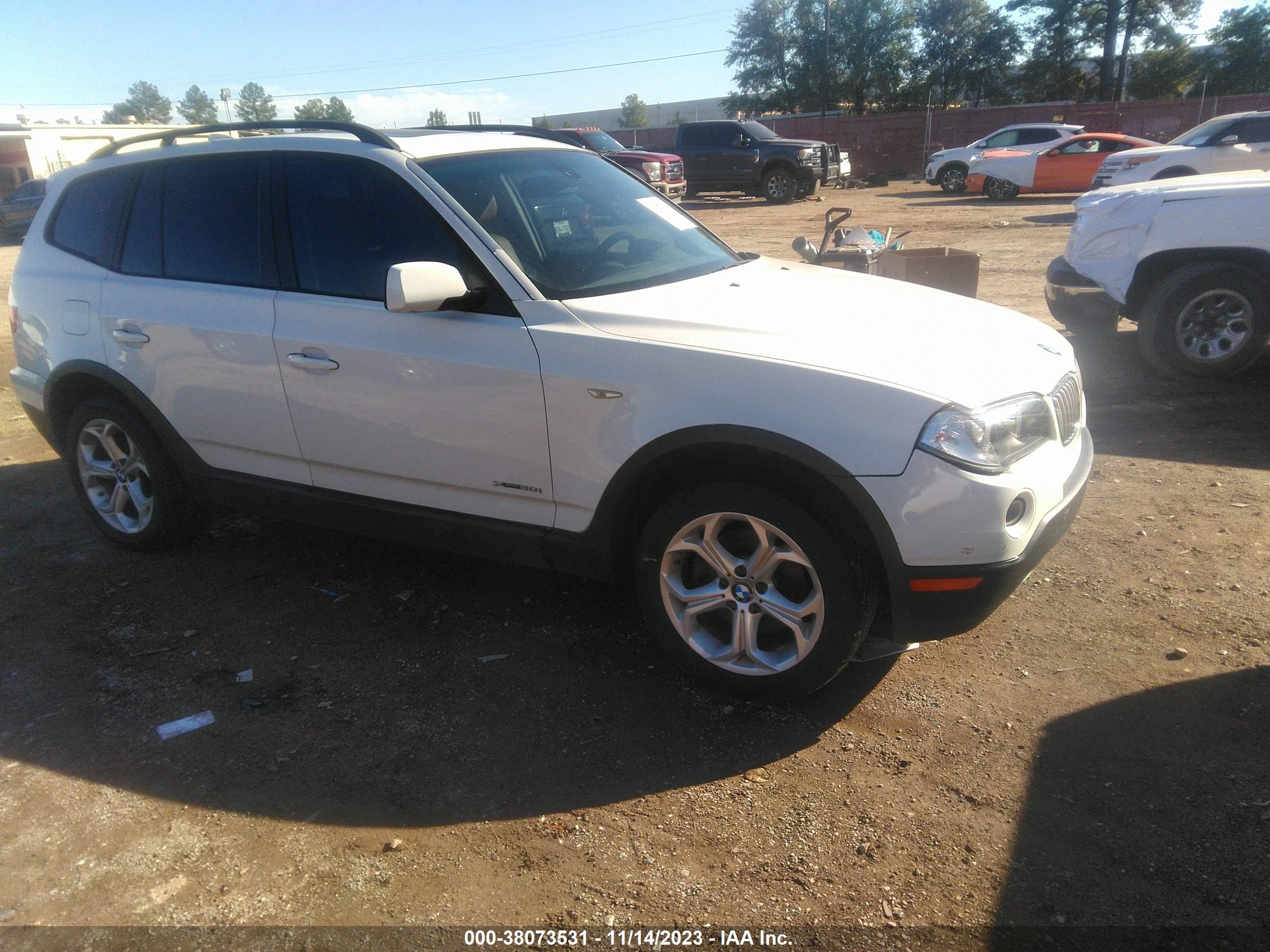 BMW X3 2009 wbxpc93419wj29693