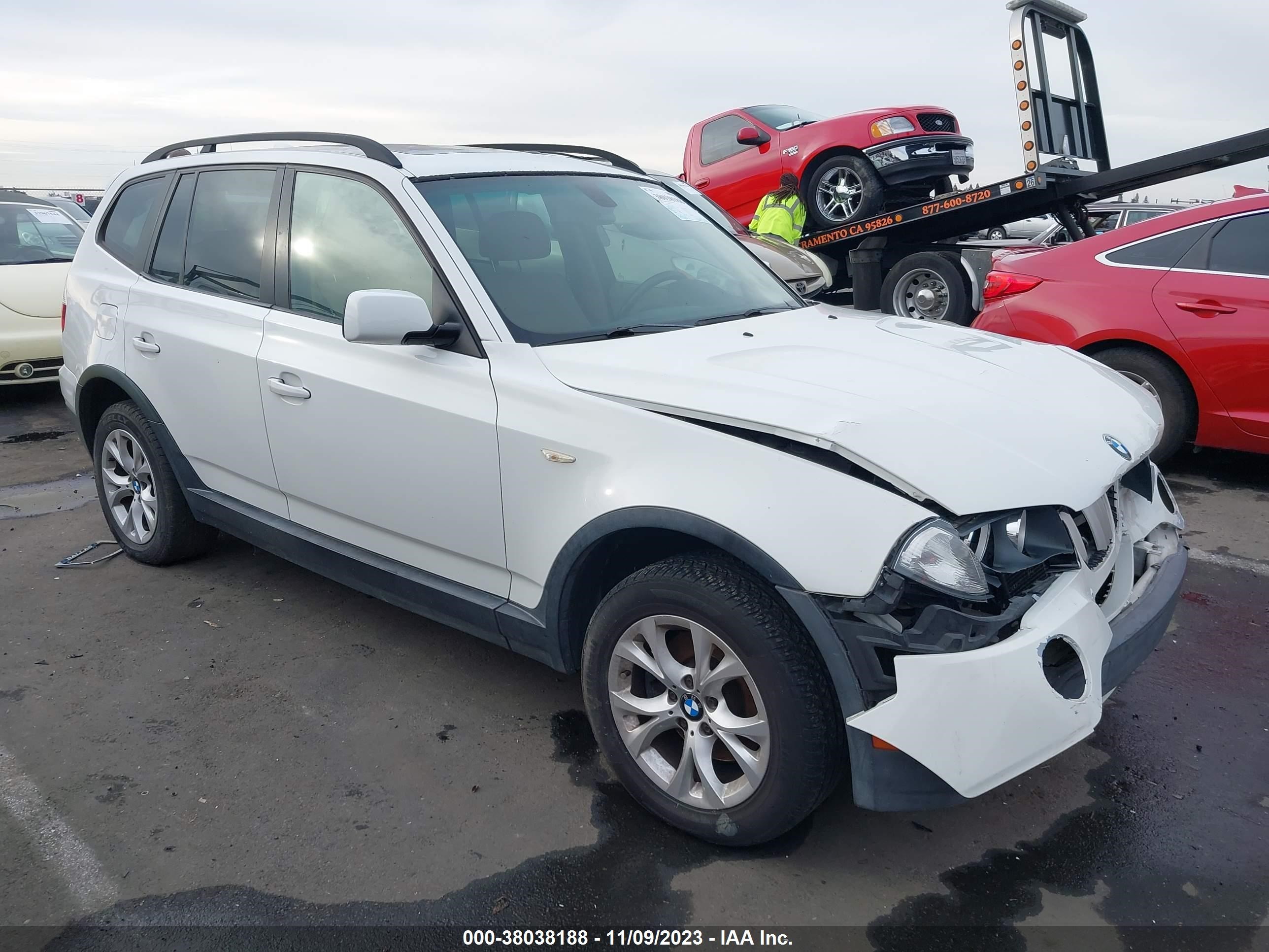 BMW X3 2009 wbxpc93419wj30276