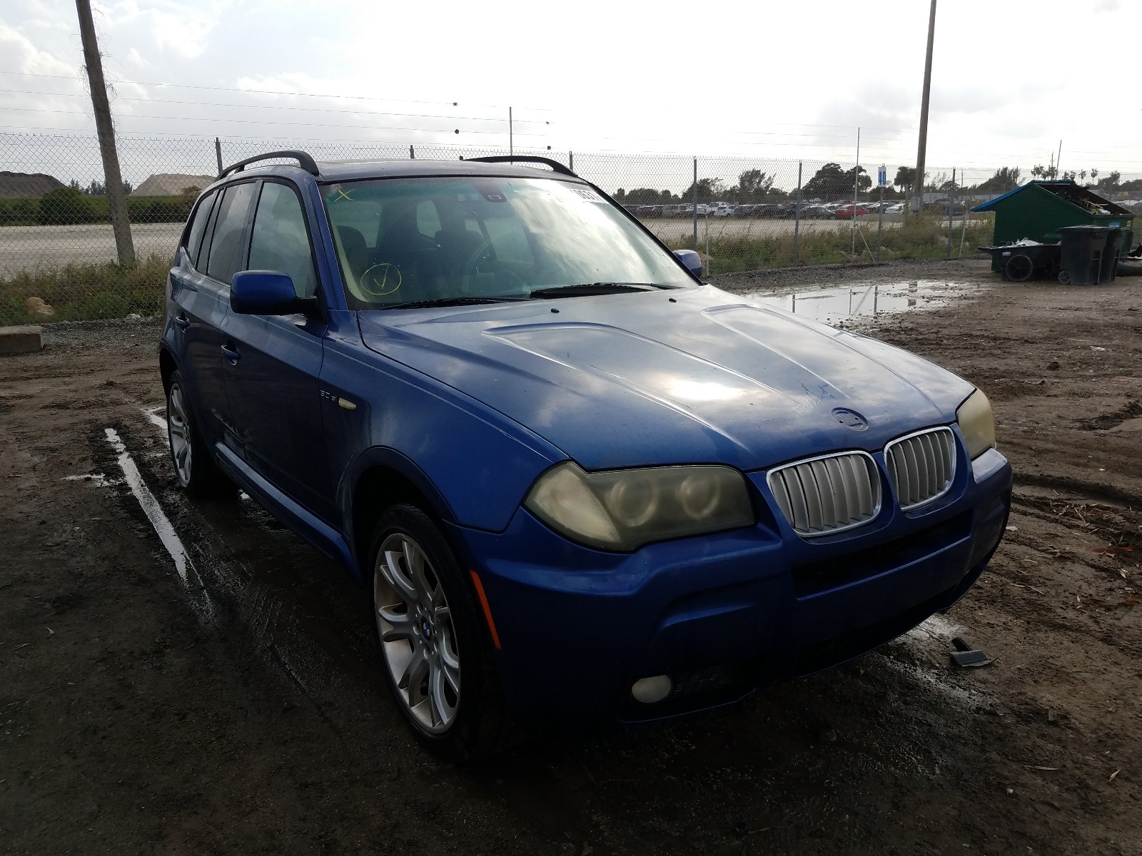 BMW X3 3.0SI 2007 wbxpc93427wf18245