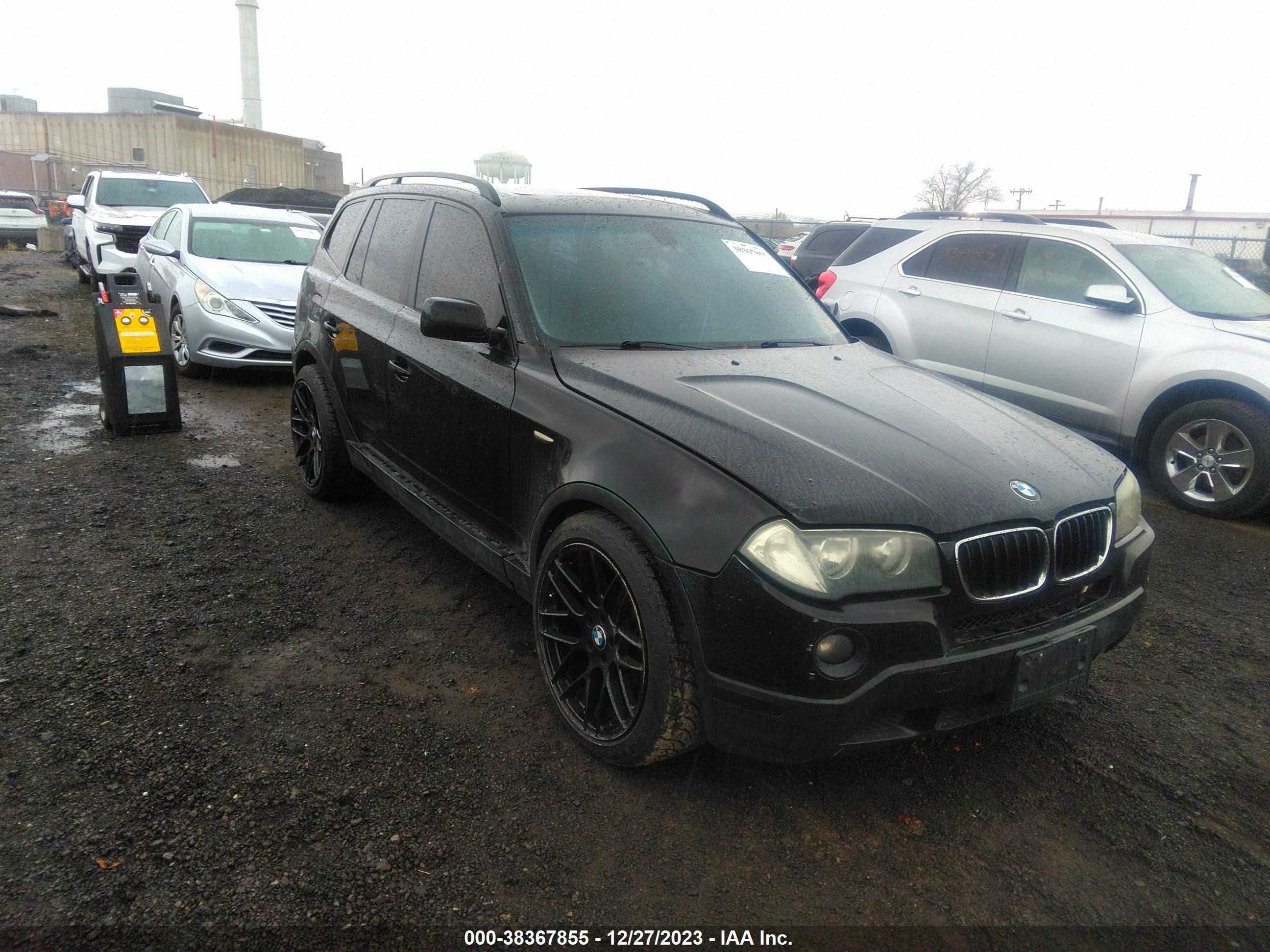 BMW X3 2007 wbxpc93427wf18567