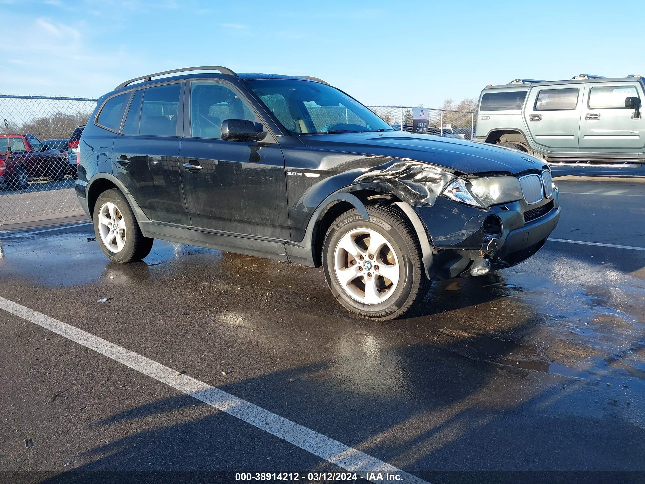 BMW X3 2007 wbxpc93427wf20268