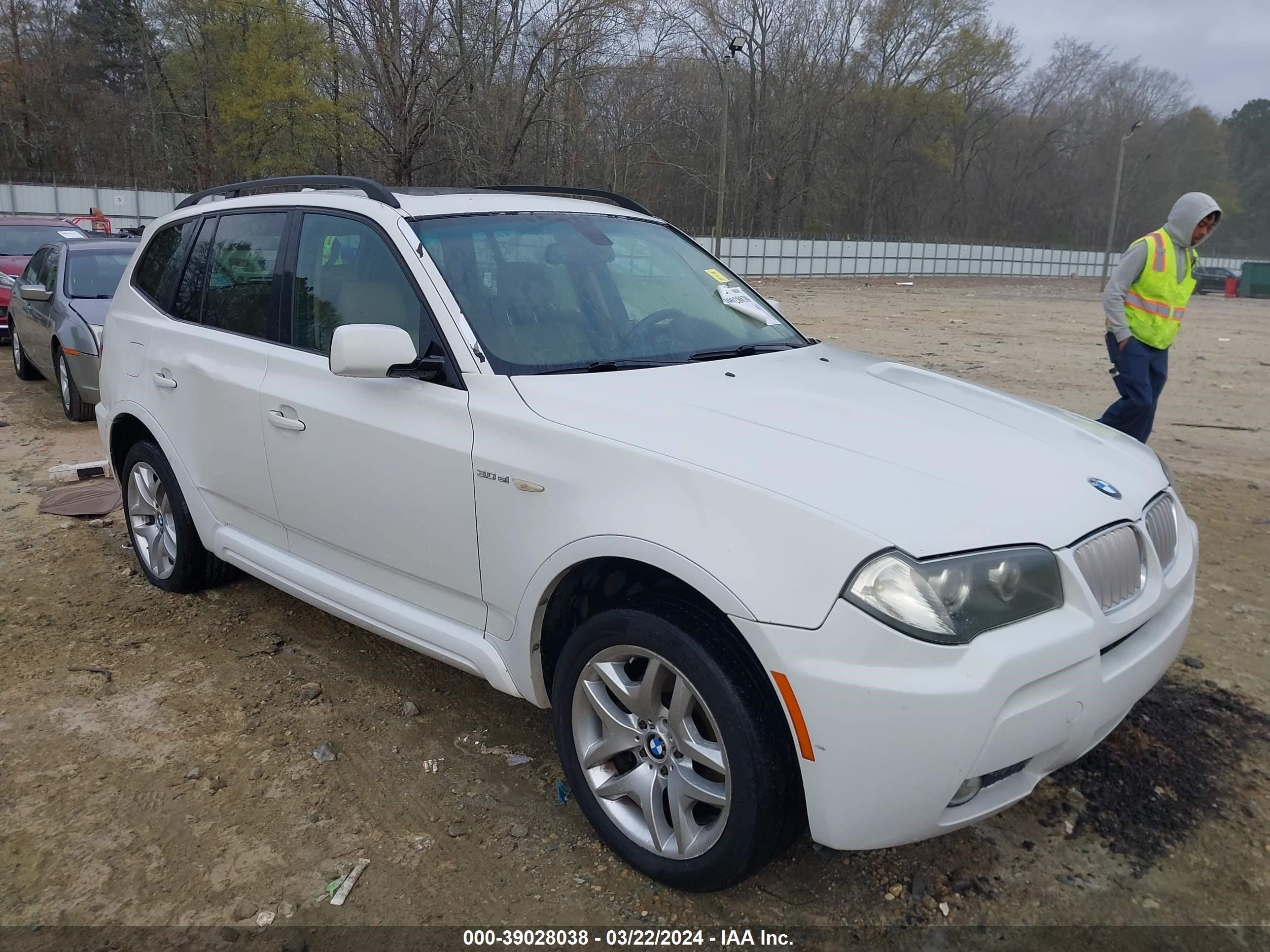 BMW X3 2007 wbxpc93427wf27320