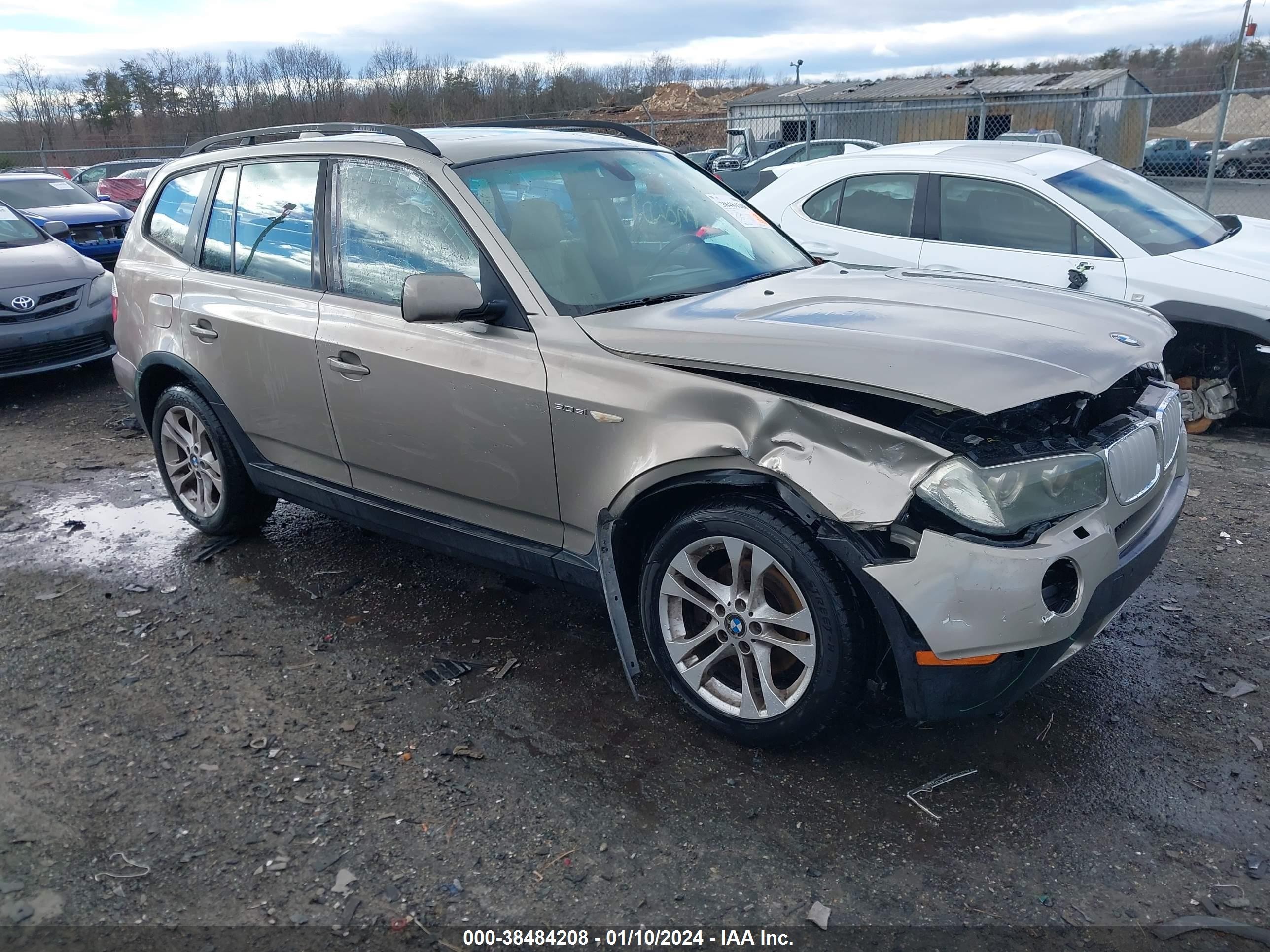 BMW X3 2007 wbxpc93427wj01124