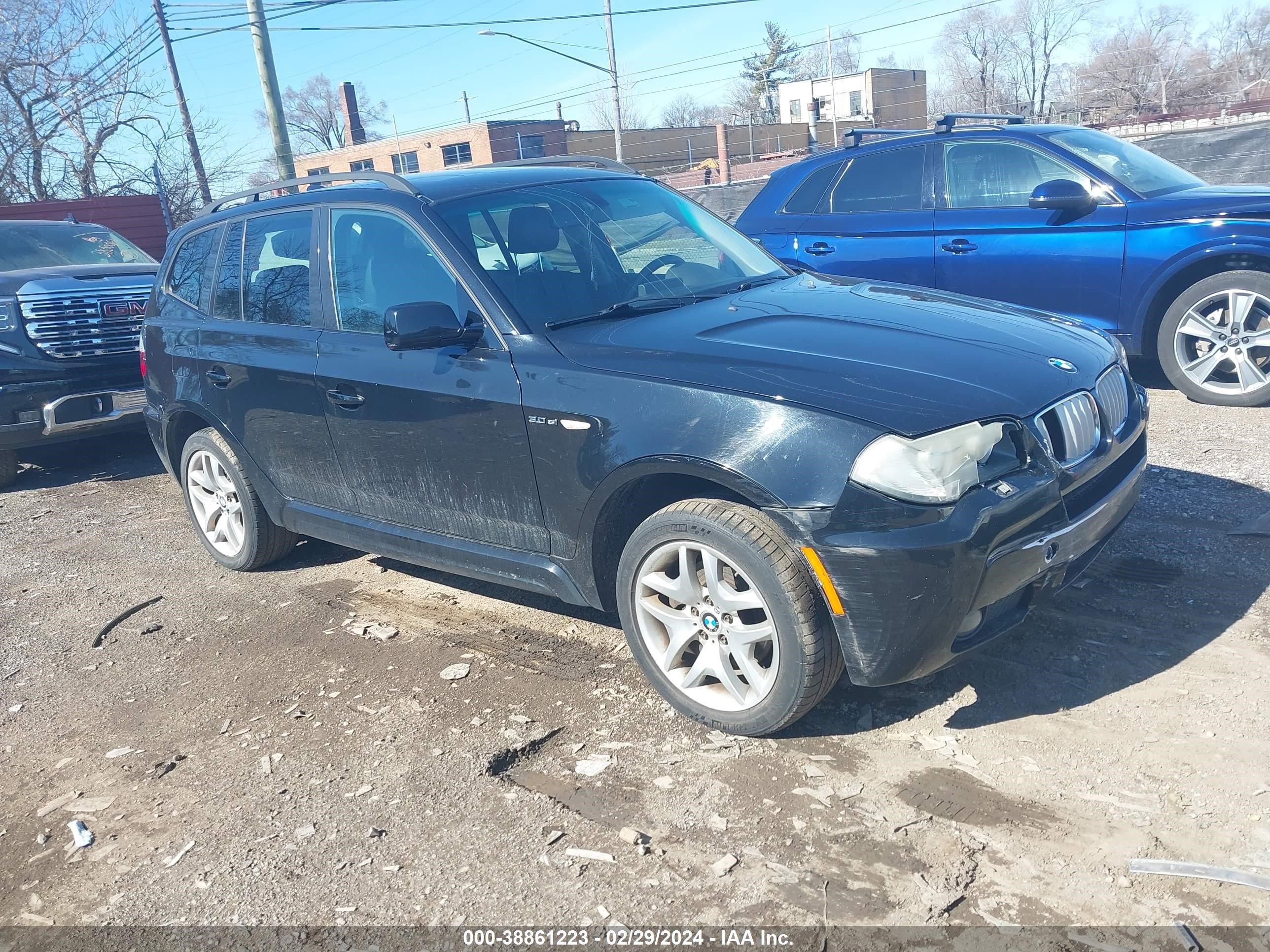 BMW X3 2007 wbxpc93427wj02371