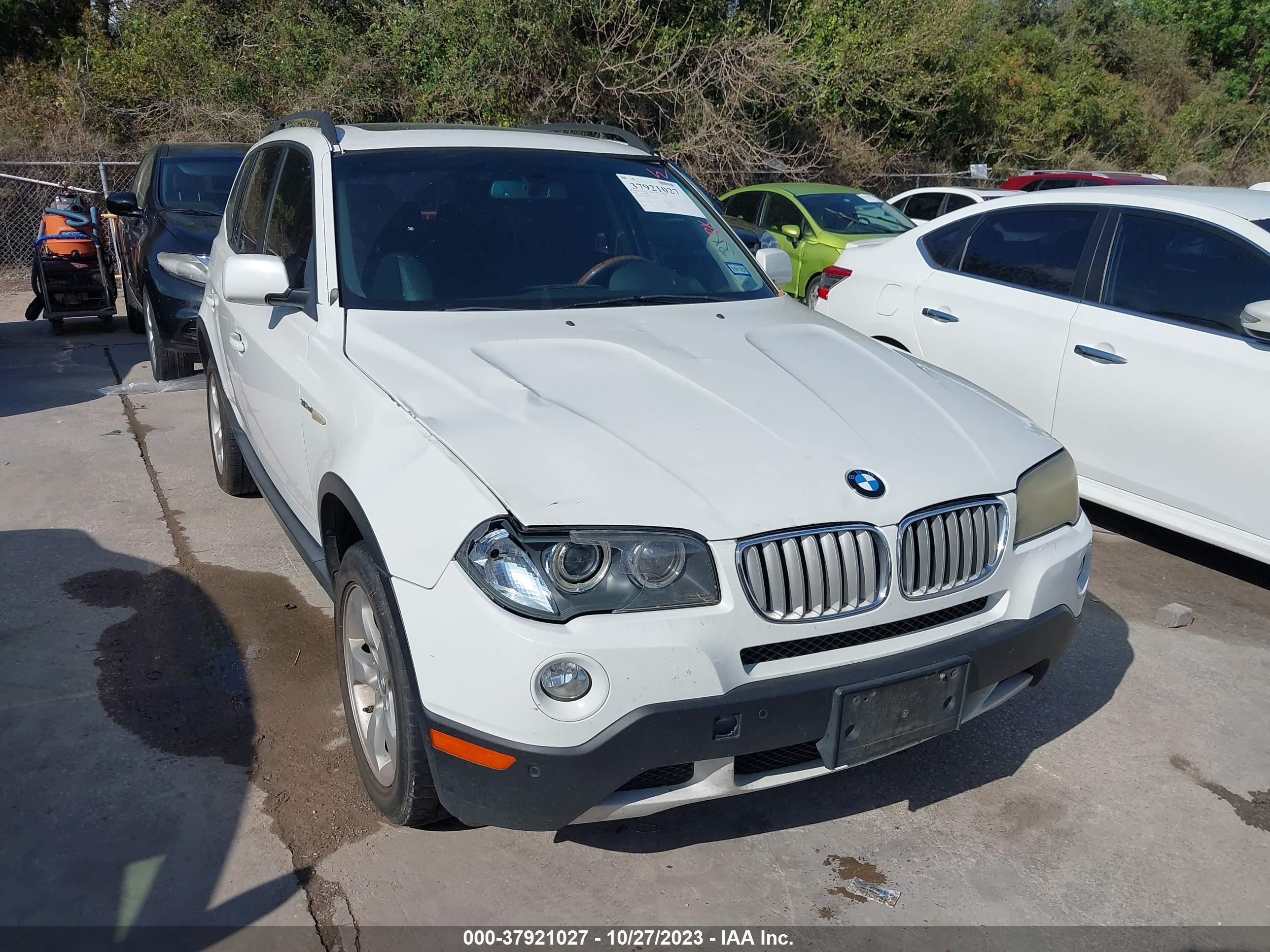 BMW X3 2008 wbxpc93428wj03330