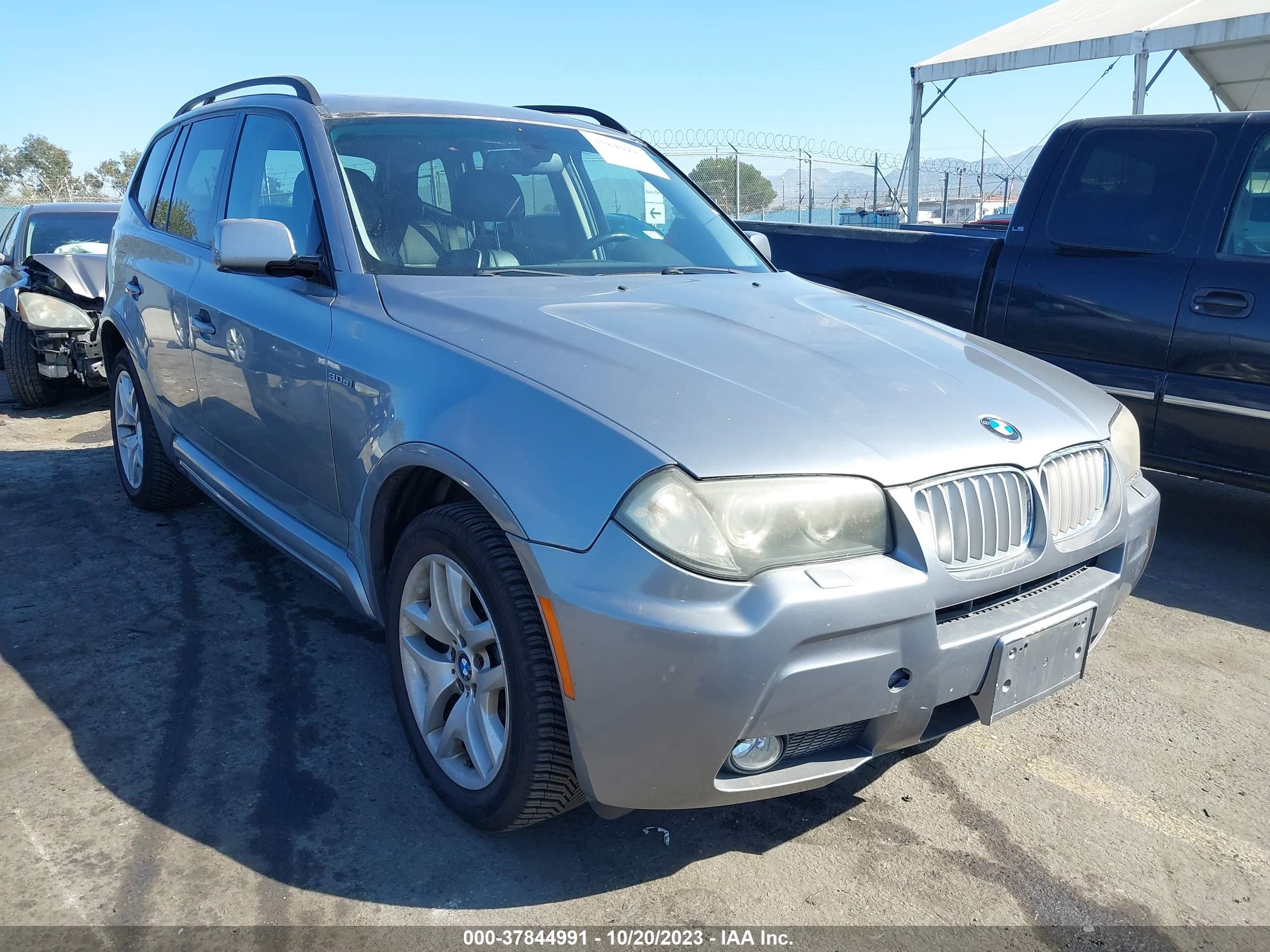 BMW X3 2008 wbxpc93428wj09273