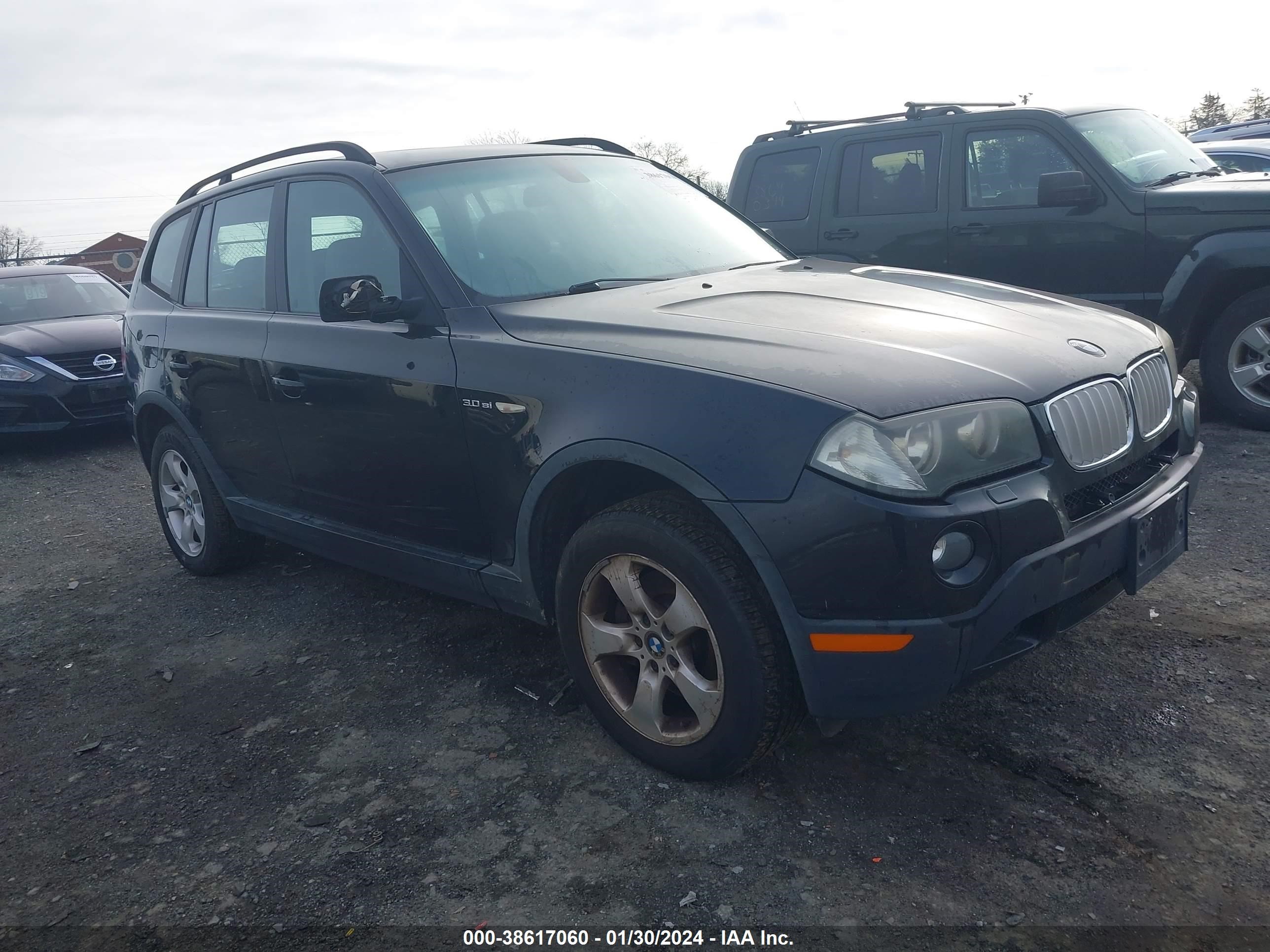 BMW X3 2008 wbxpc93428wj12559