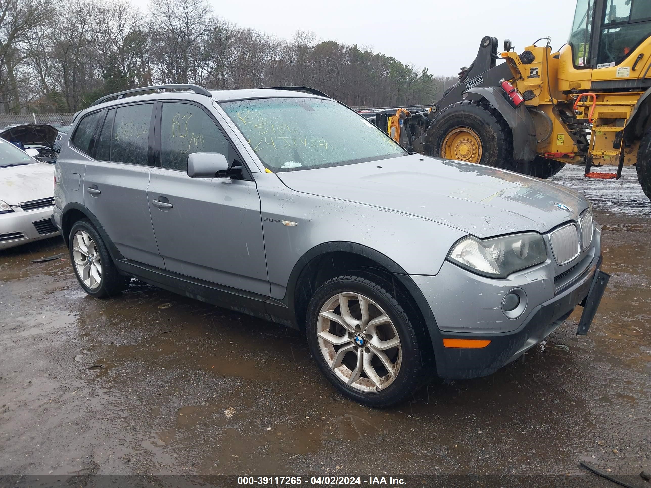 BMW X3 2008 wbxpc93428wj23139