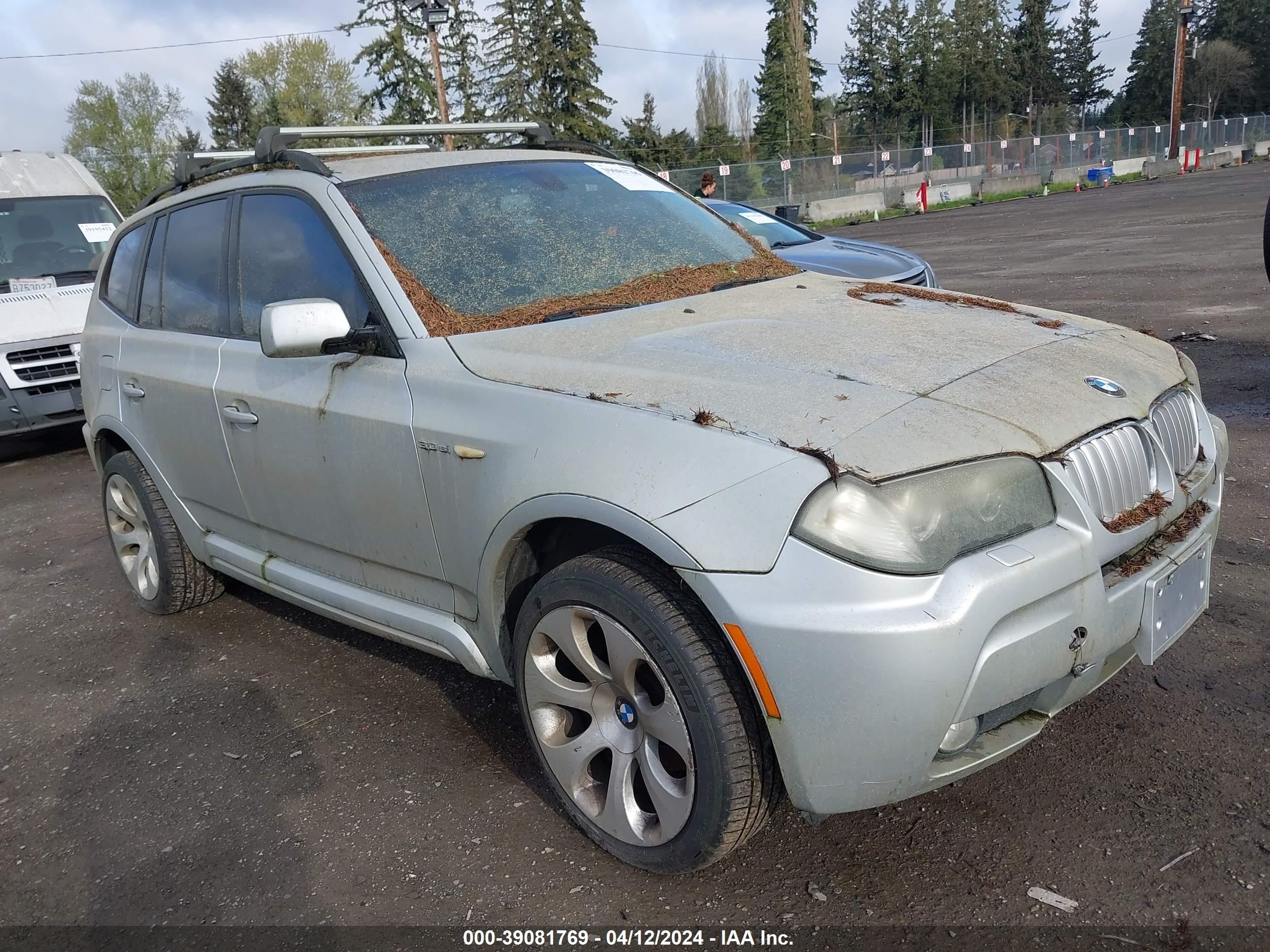 BMW X3 2007 wbxpc93437wf06444