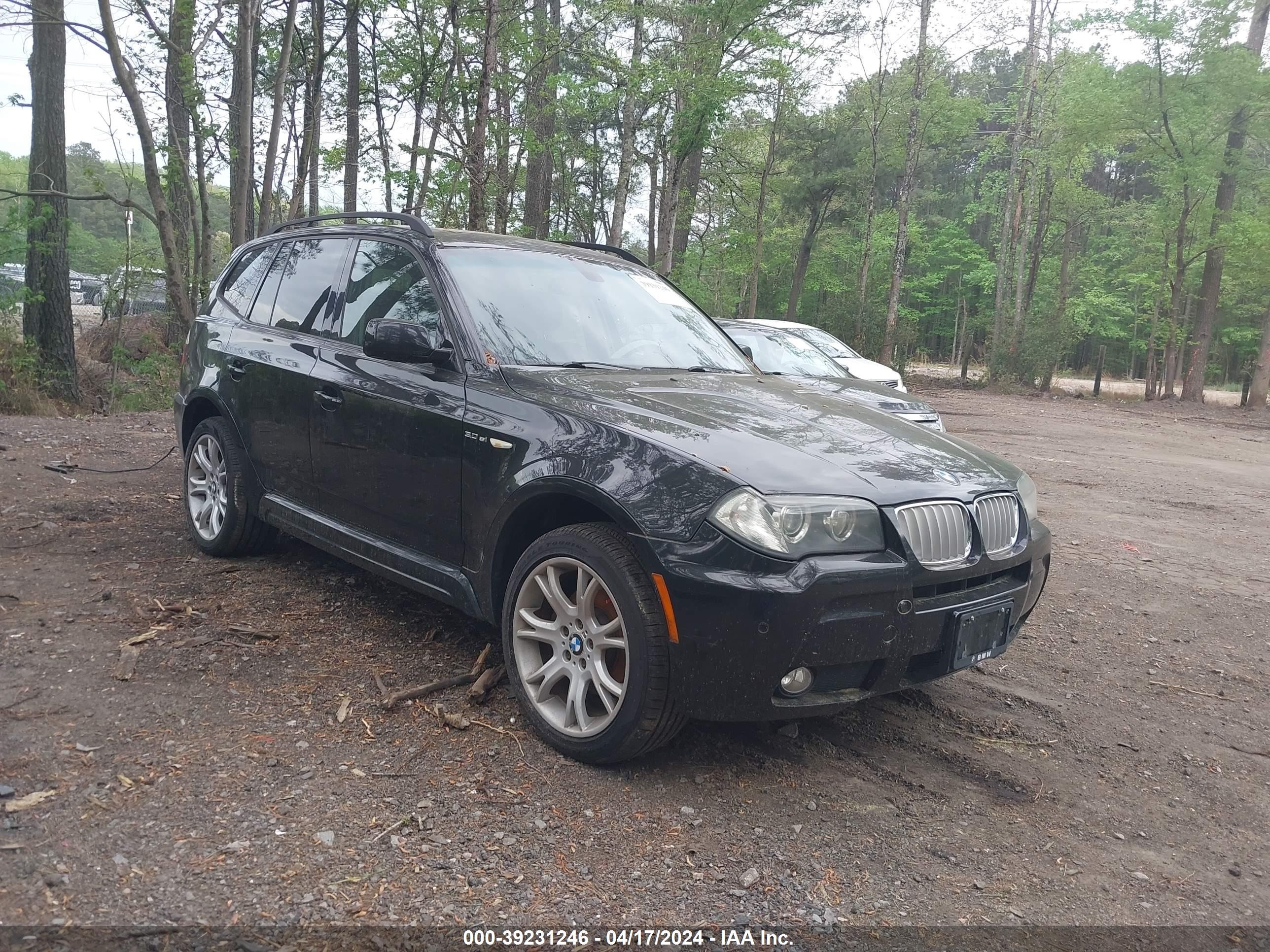 BMW X3 2007 wbxpc93437wf08887