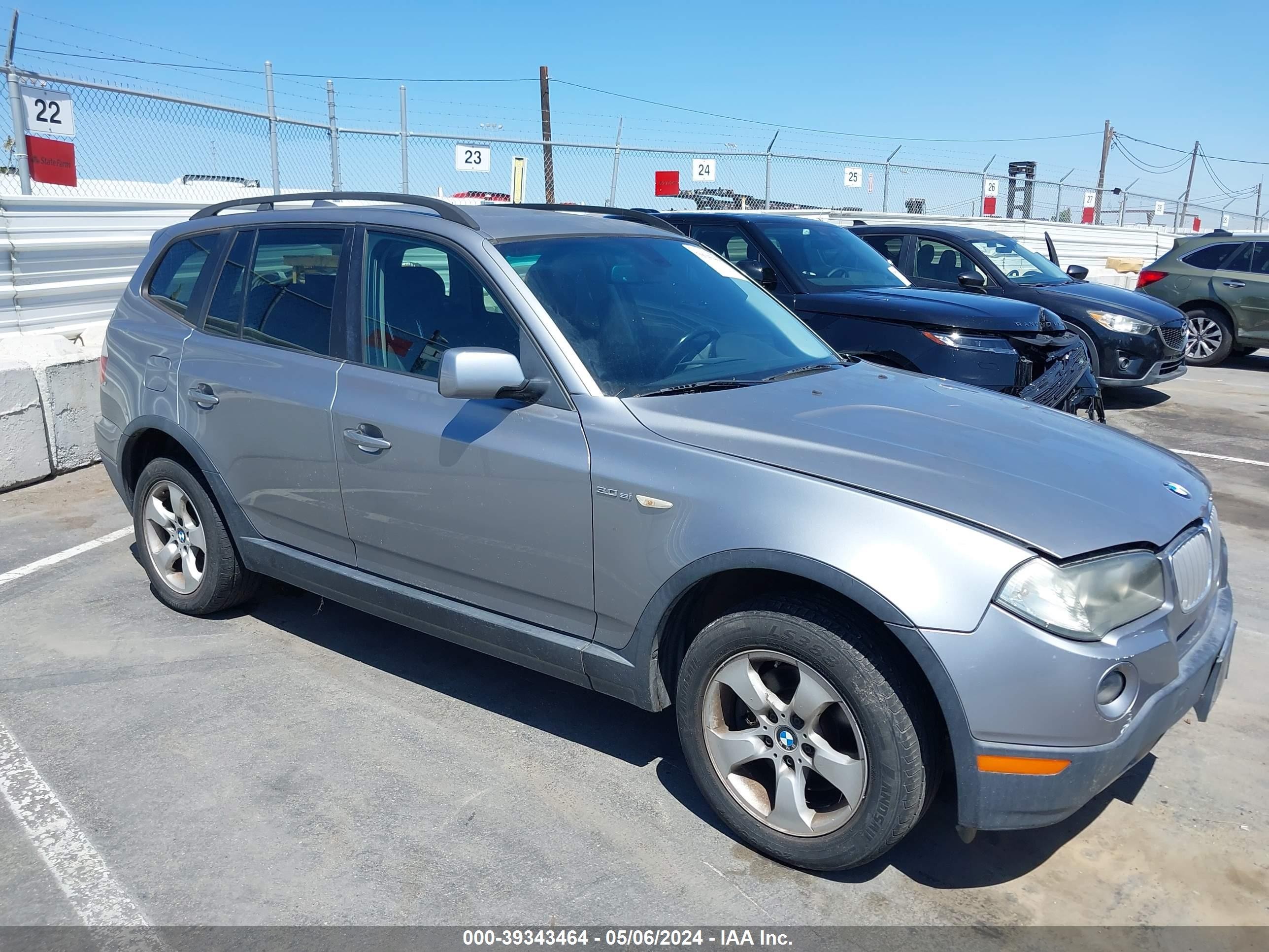 BMW X3 2007 wbxpc93437wf16407