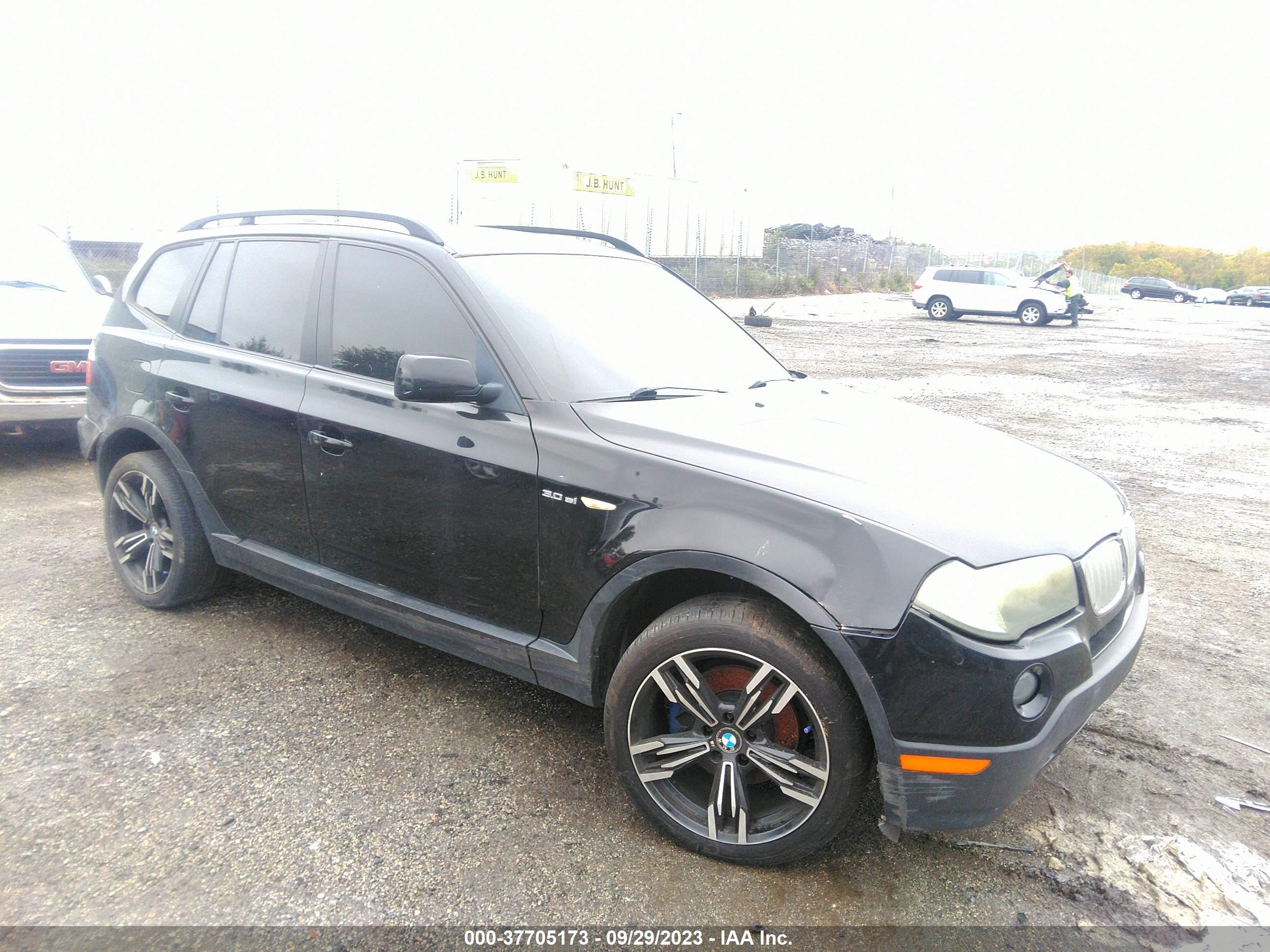 BMW X3 2007 wbxpc93437wf25608