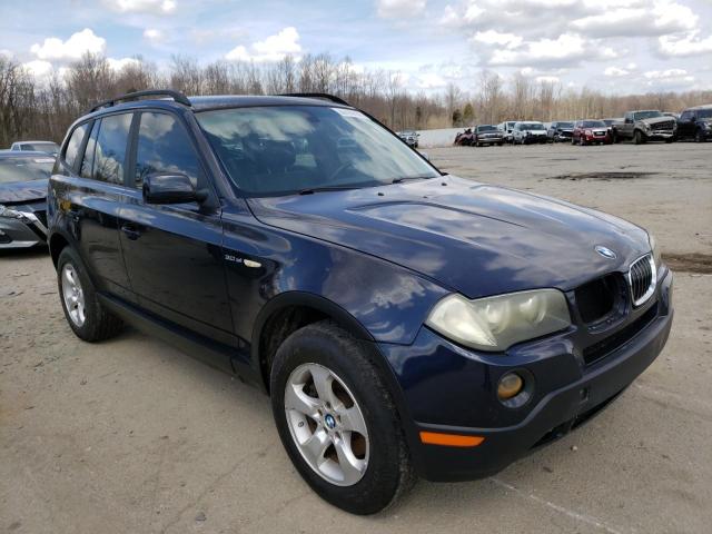 BMW X3 3.0SI 2007 wbxpc93437wf26564