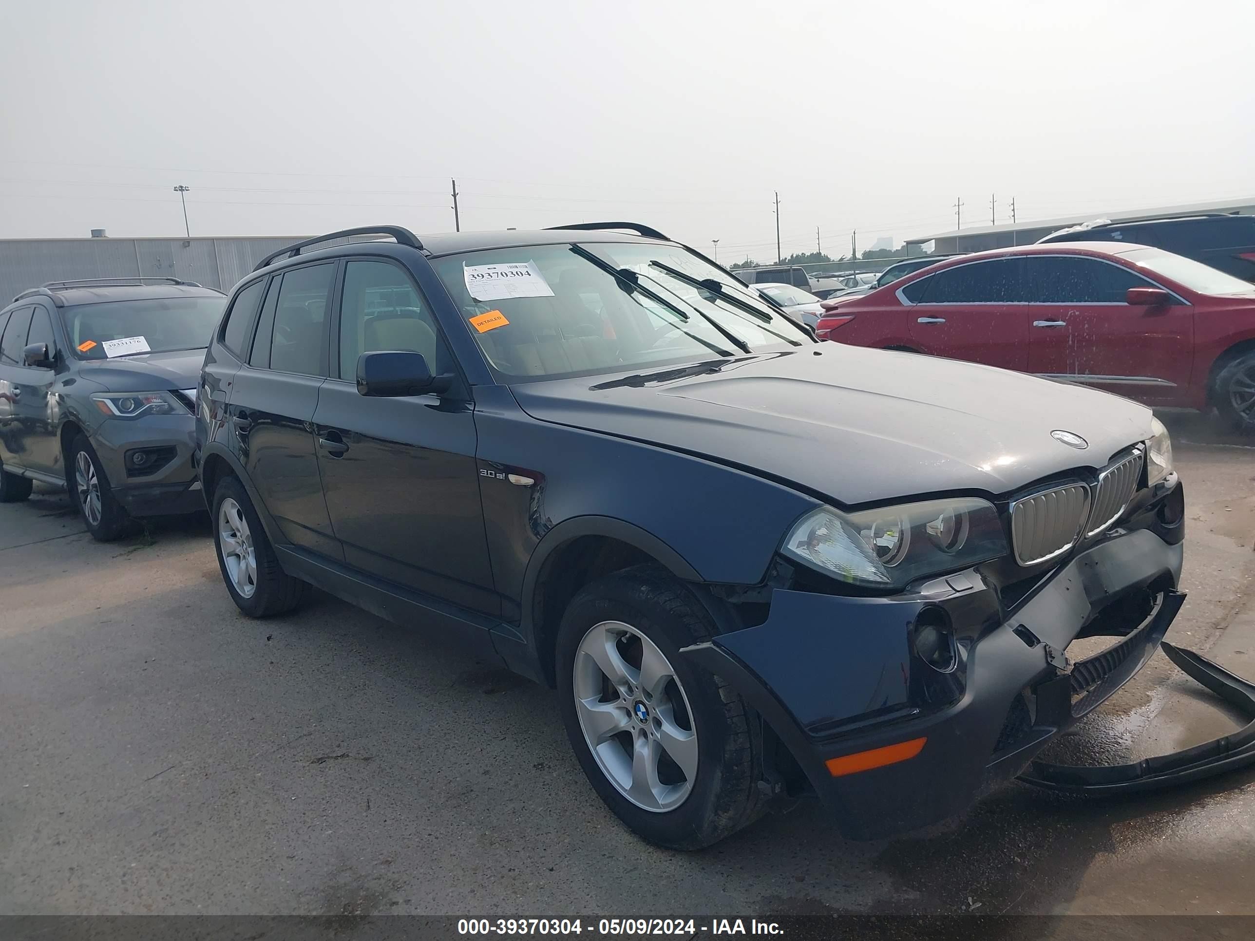 BMW X3 2008 wbxpc93438wj15311