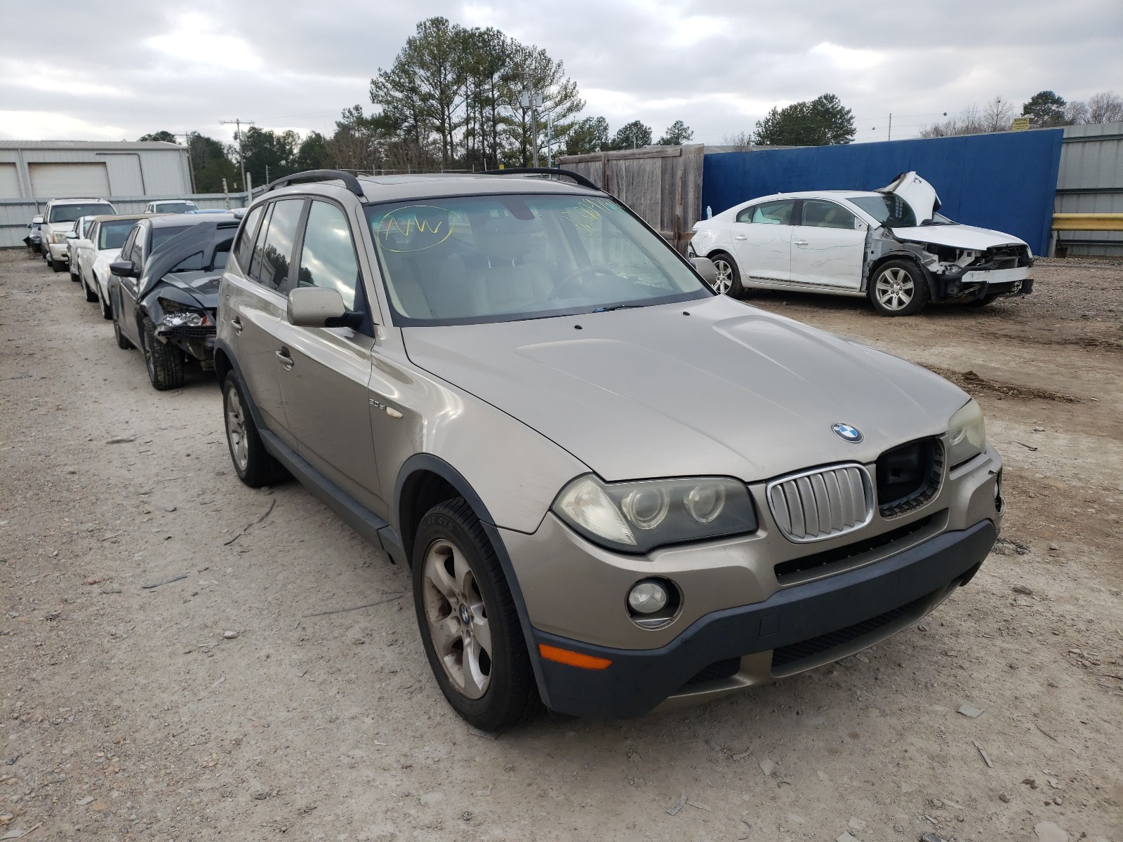 BMW X3 3.0SI 2008 wbxpc93438wj15969