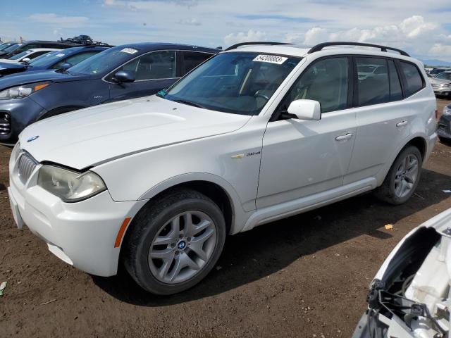 BMW X3 3.0SI 2008 wbxpc93438wj18211