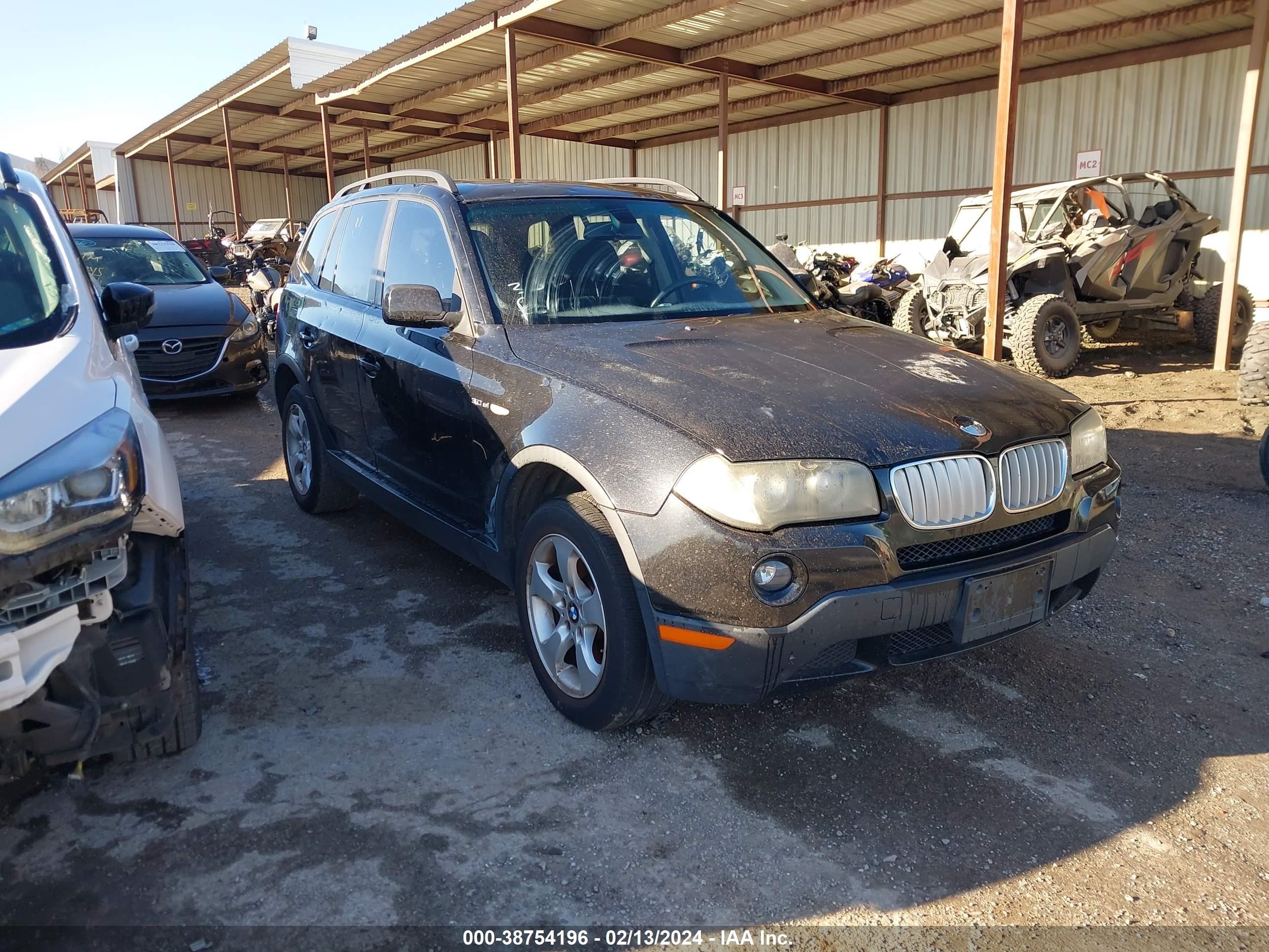 BMW X3 2008 wbxpc93438wj18466