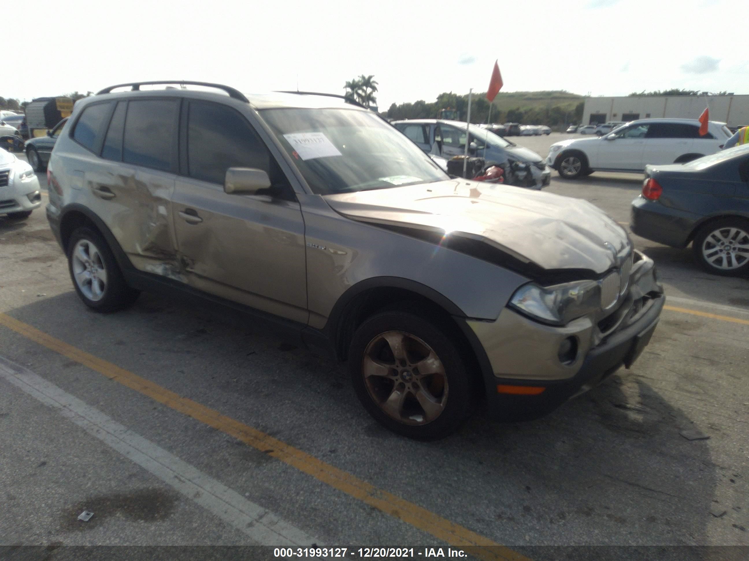 BMW X3 2008 wbxpc93438wj18791