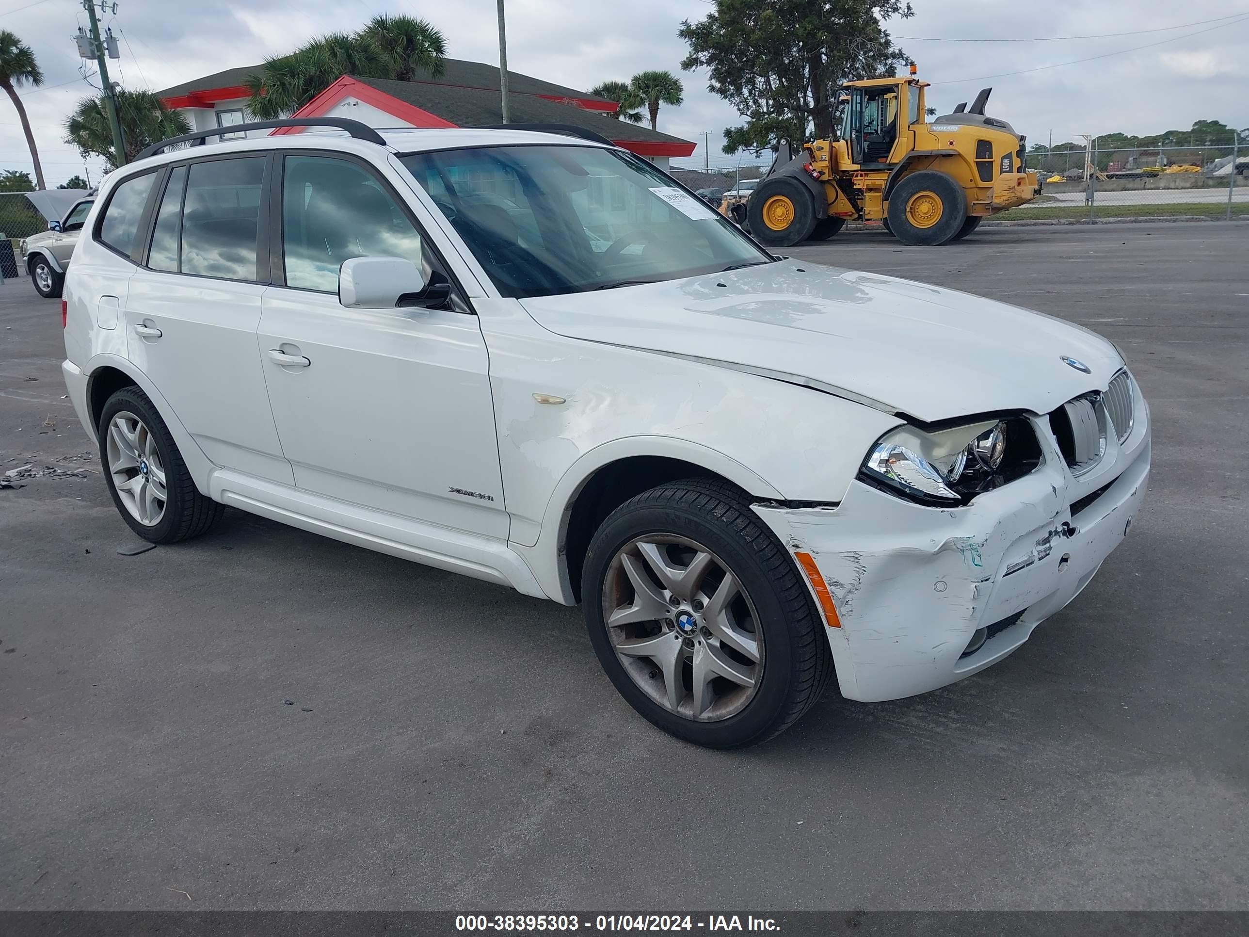 BMW X3 2009 wbxpc93439wj25578