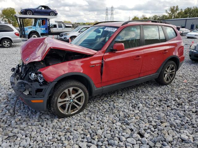 BMW X3 3.0SI 2007 wbxpc93447wf09773