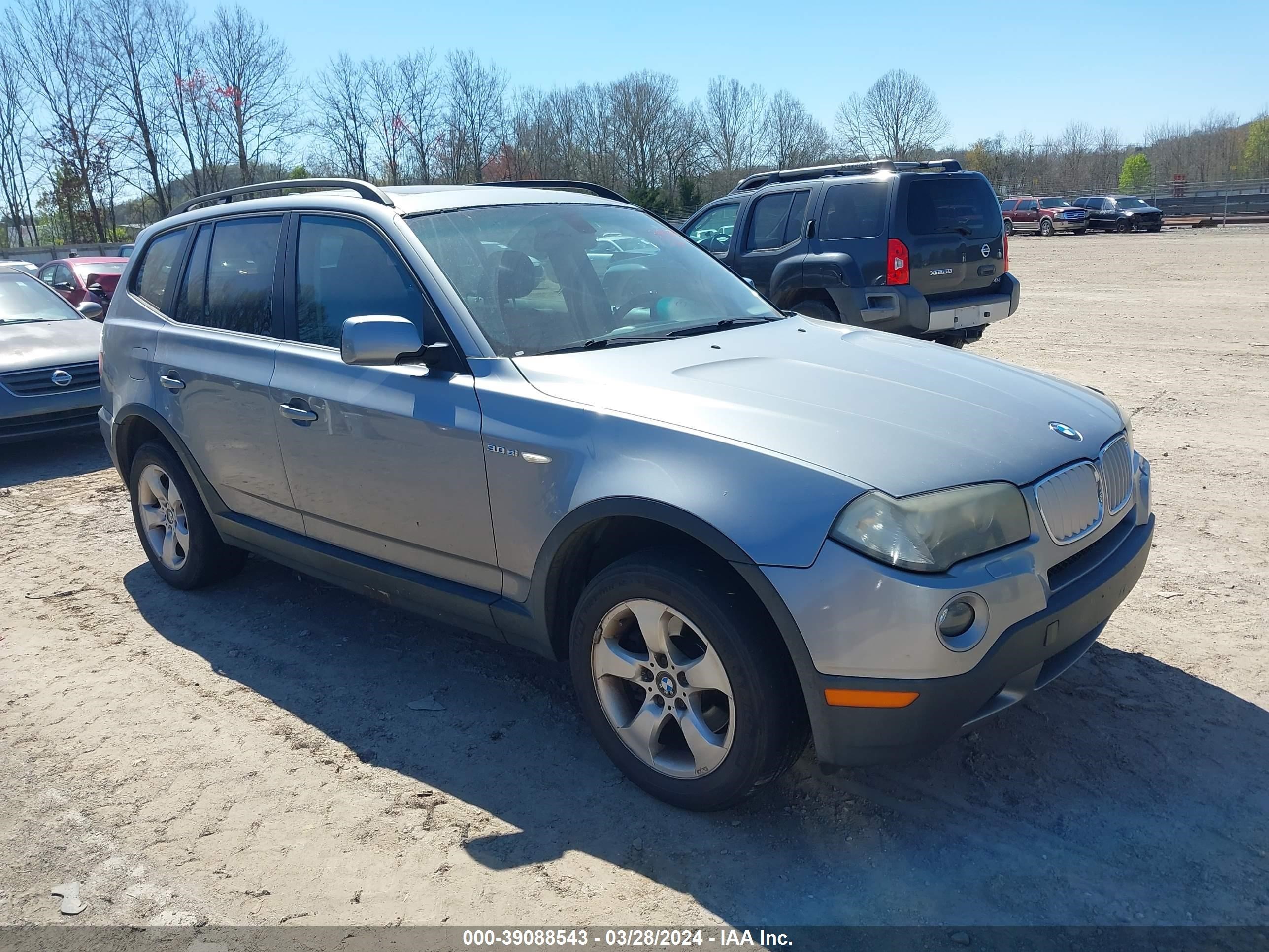 BMW X3 2007 wbxpc93447wf13435