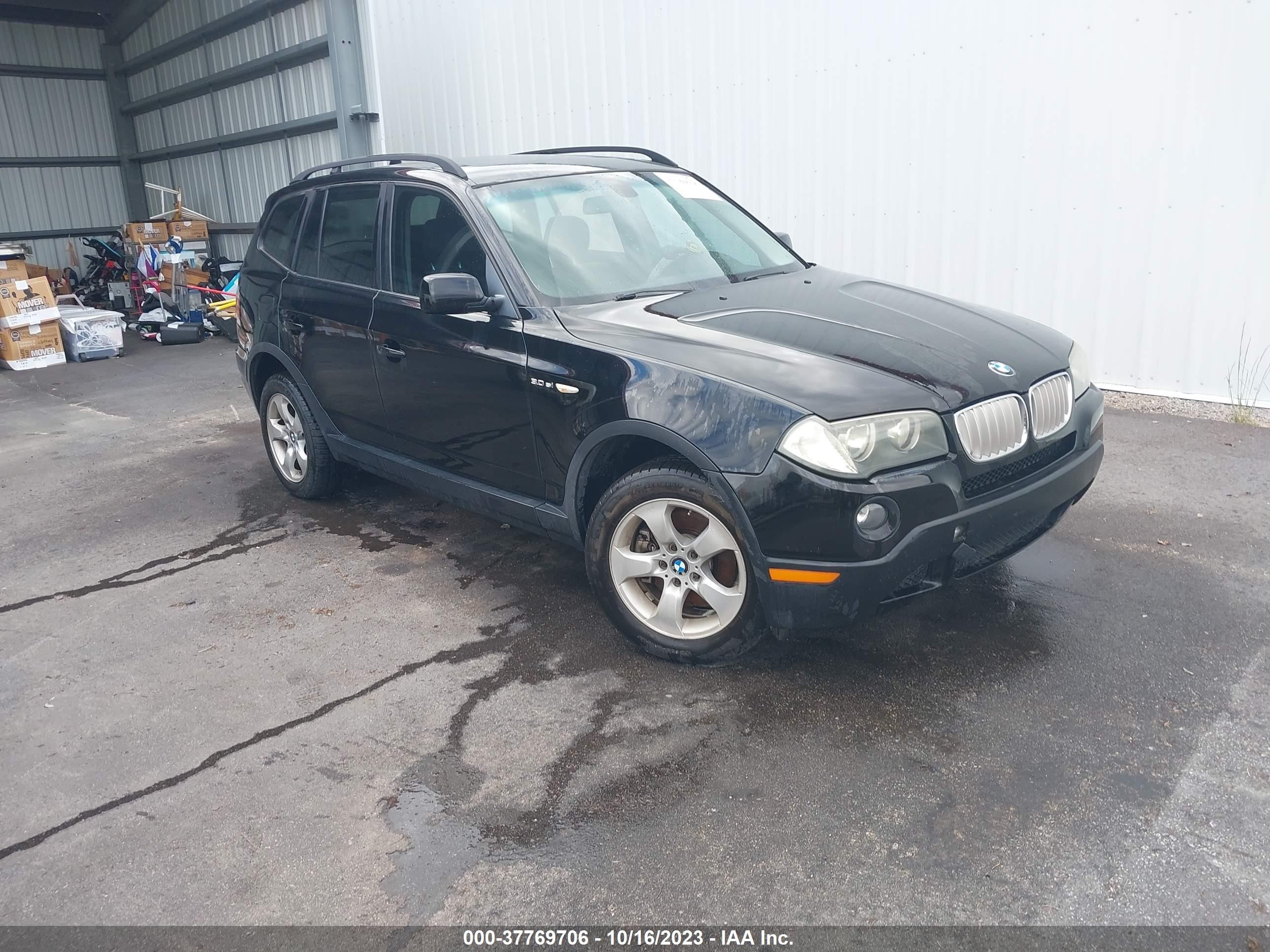 BMW X3 2007 wbxpc93447wf28646