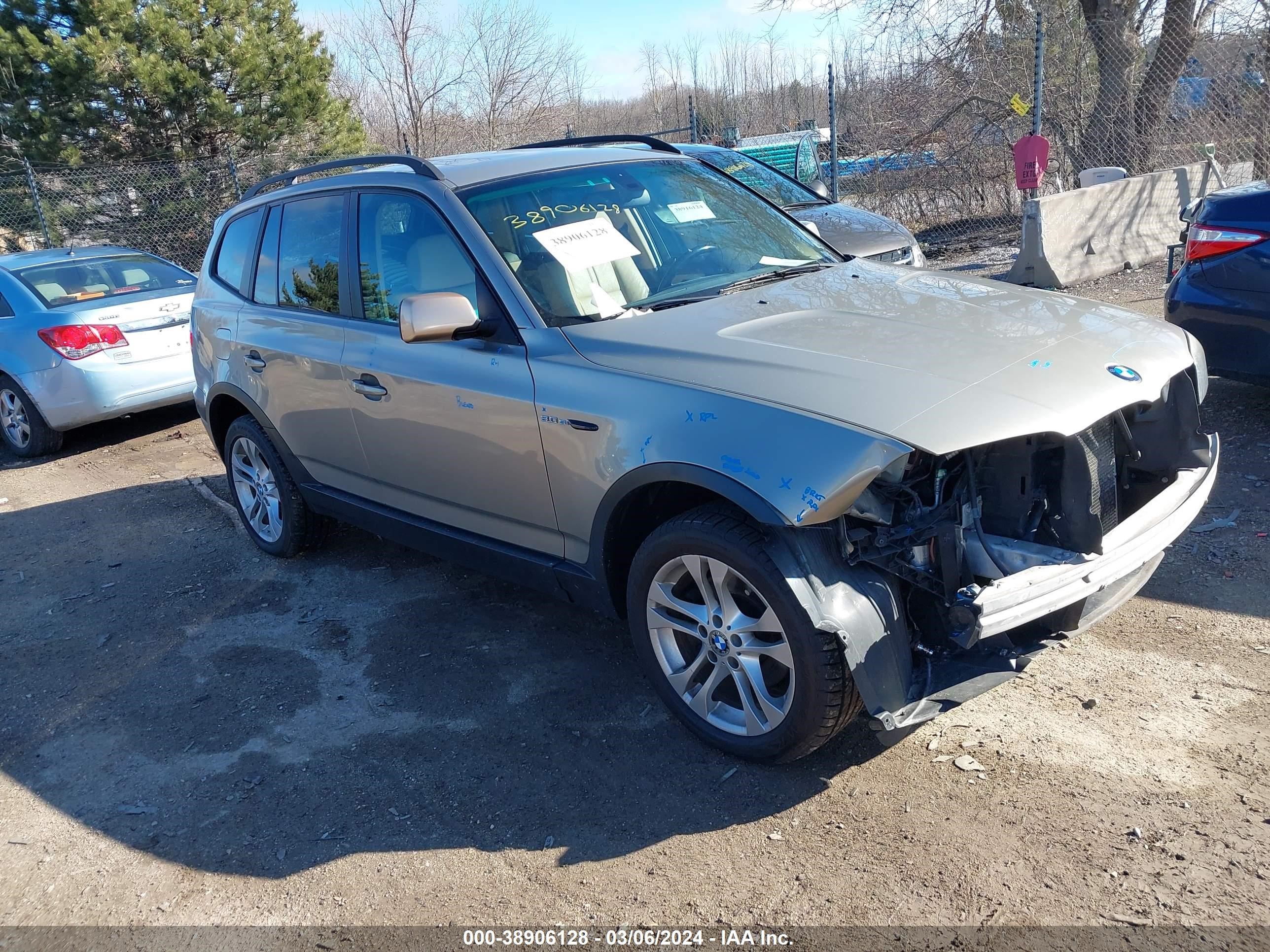 BMW X3 2008 wbxpc93448wj02776