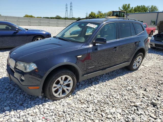 BMW X3 XDRIVE3 2009 wbxpc93449wj27419