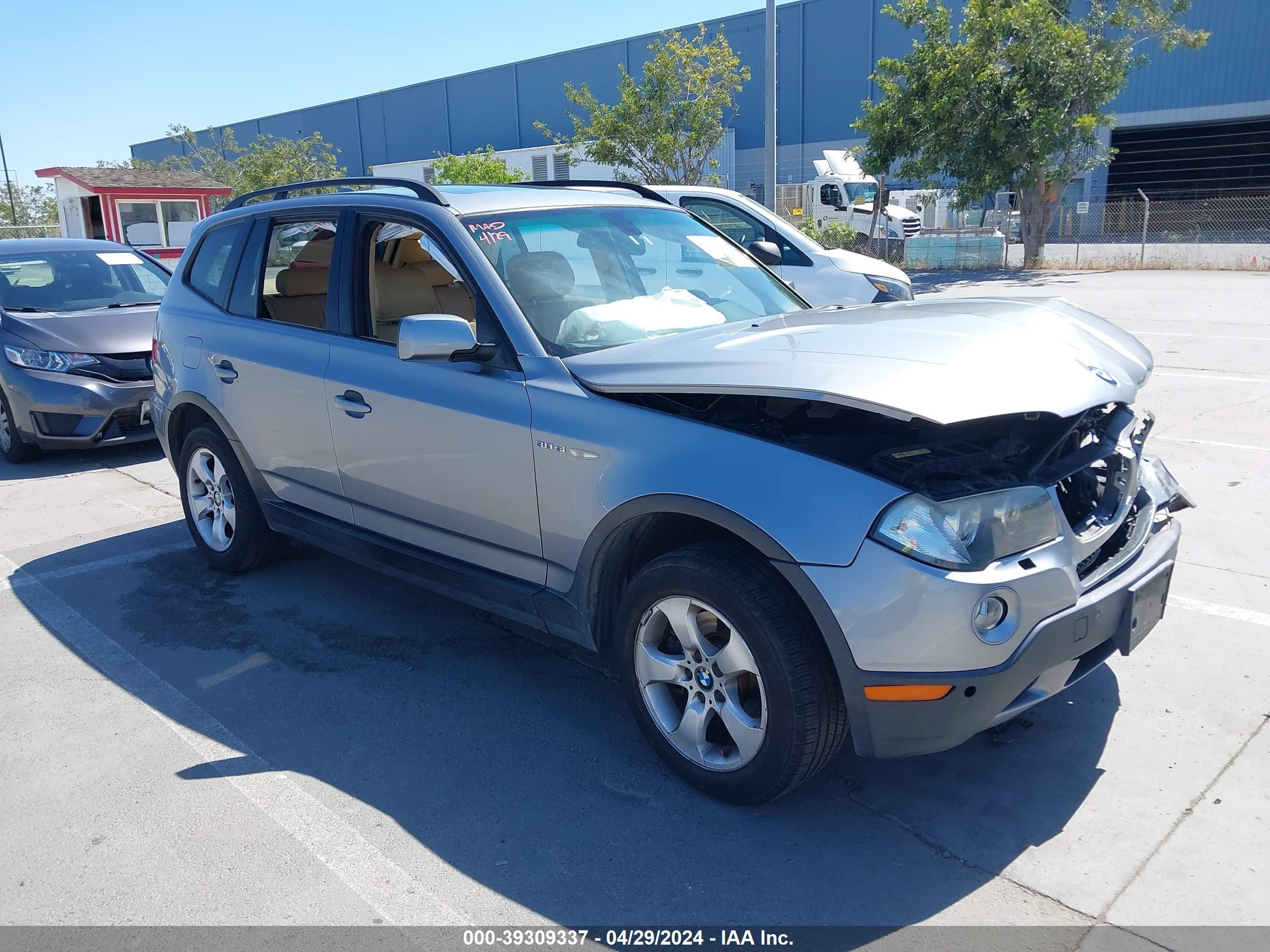 BMW X3 2007 wbxpc93457wf01150