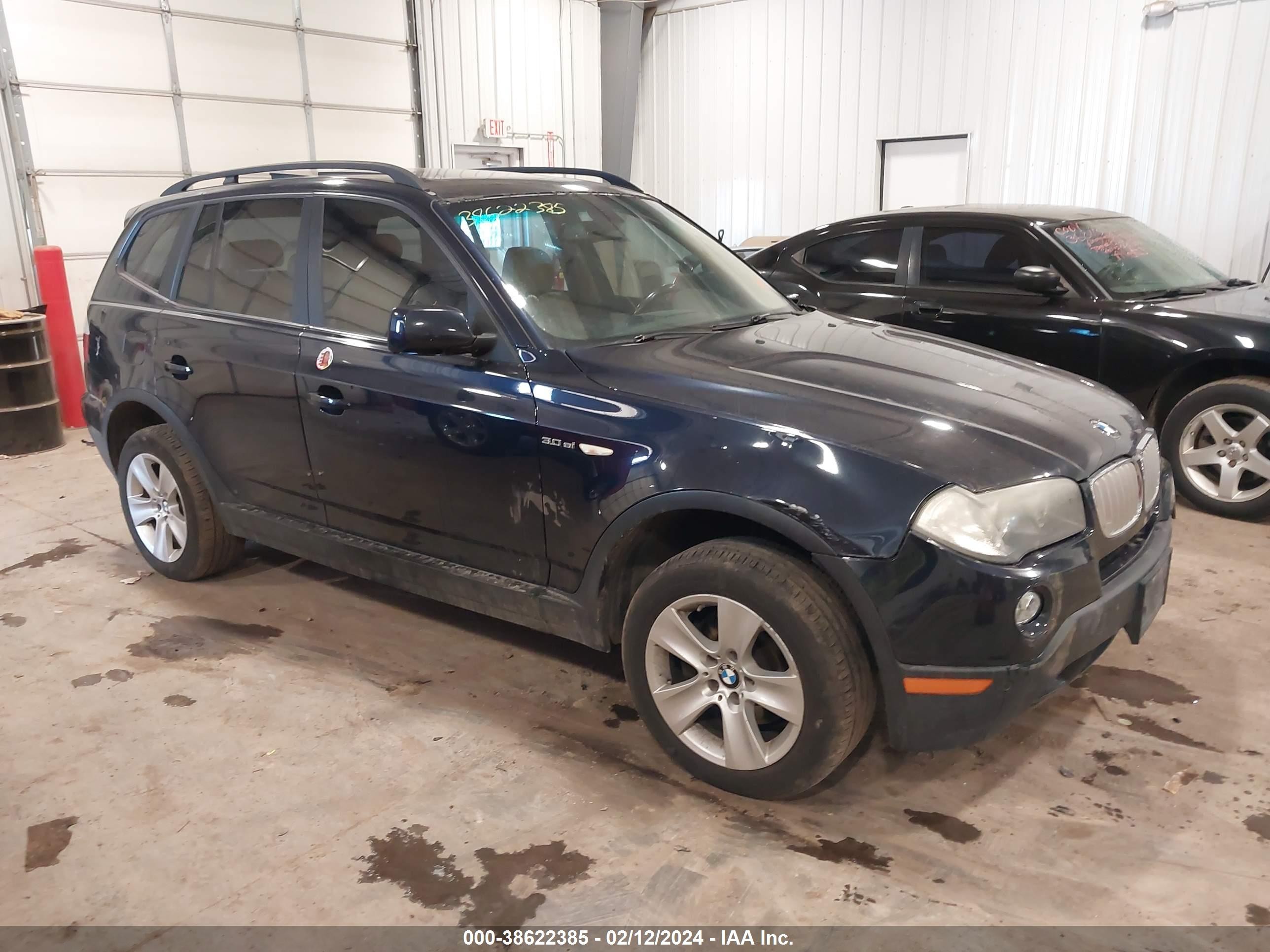 BMW X3 2007 wbxpc93457wf11144