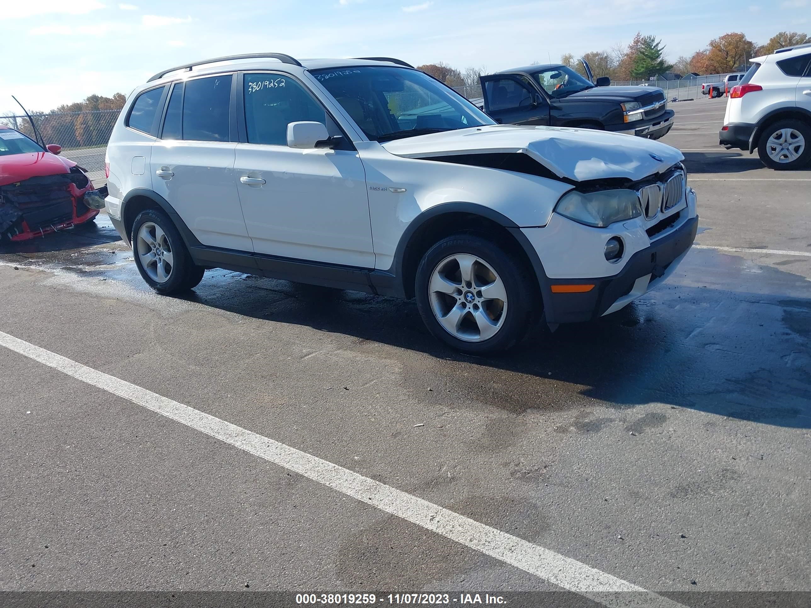 BMW X3 2008 wbxpc93458wj08151