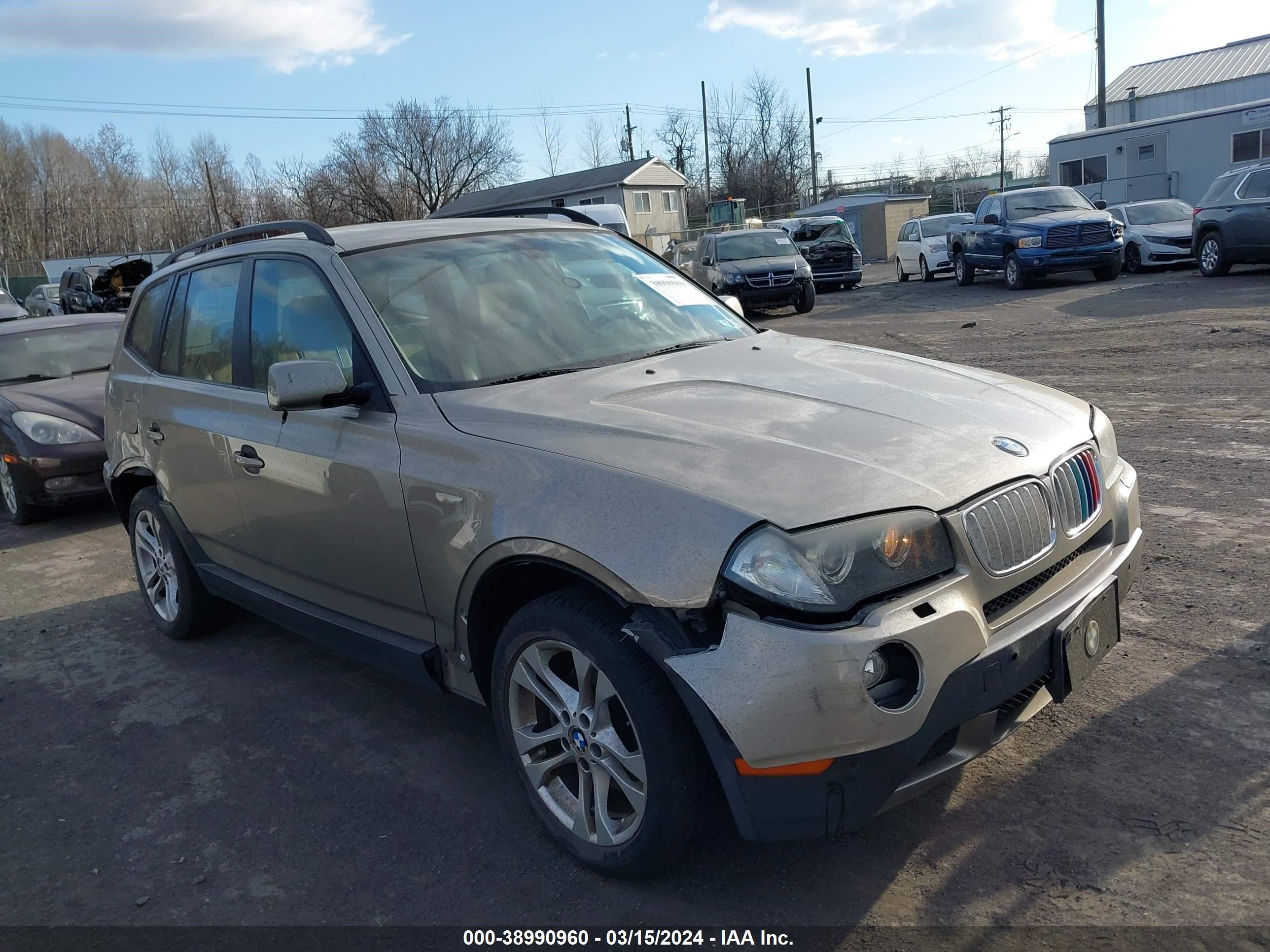 BMW X3 2008 wbxpc93458wj09137