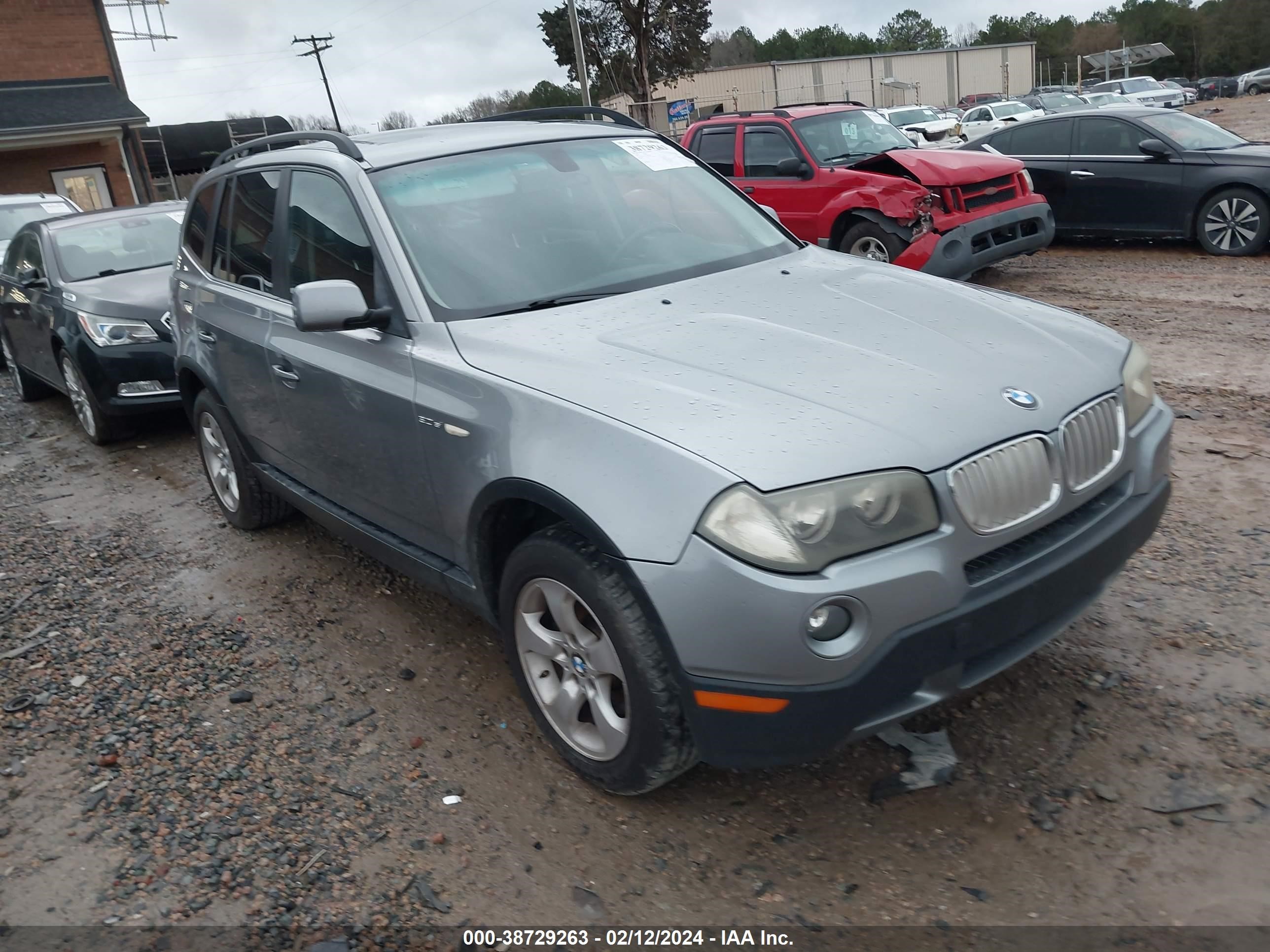 BMW X3 2008 wbxpc93458wj20929