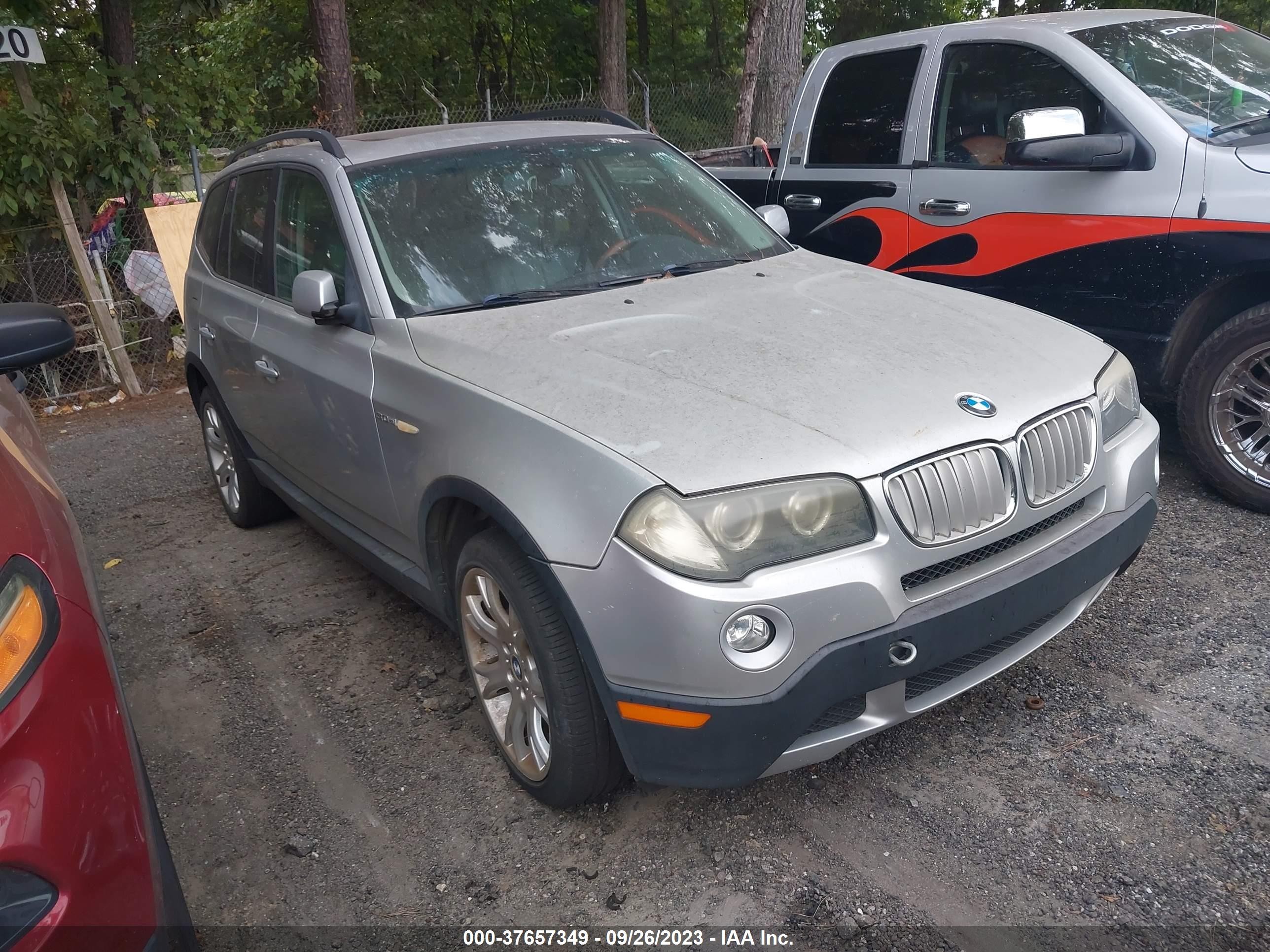 BMW X3 2007 wbxpc93467wf09421