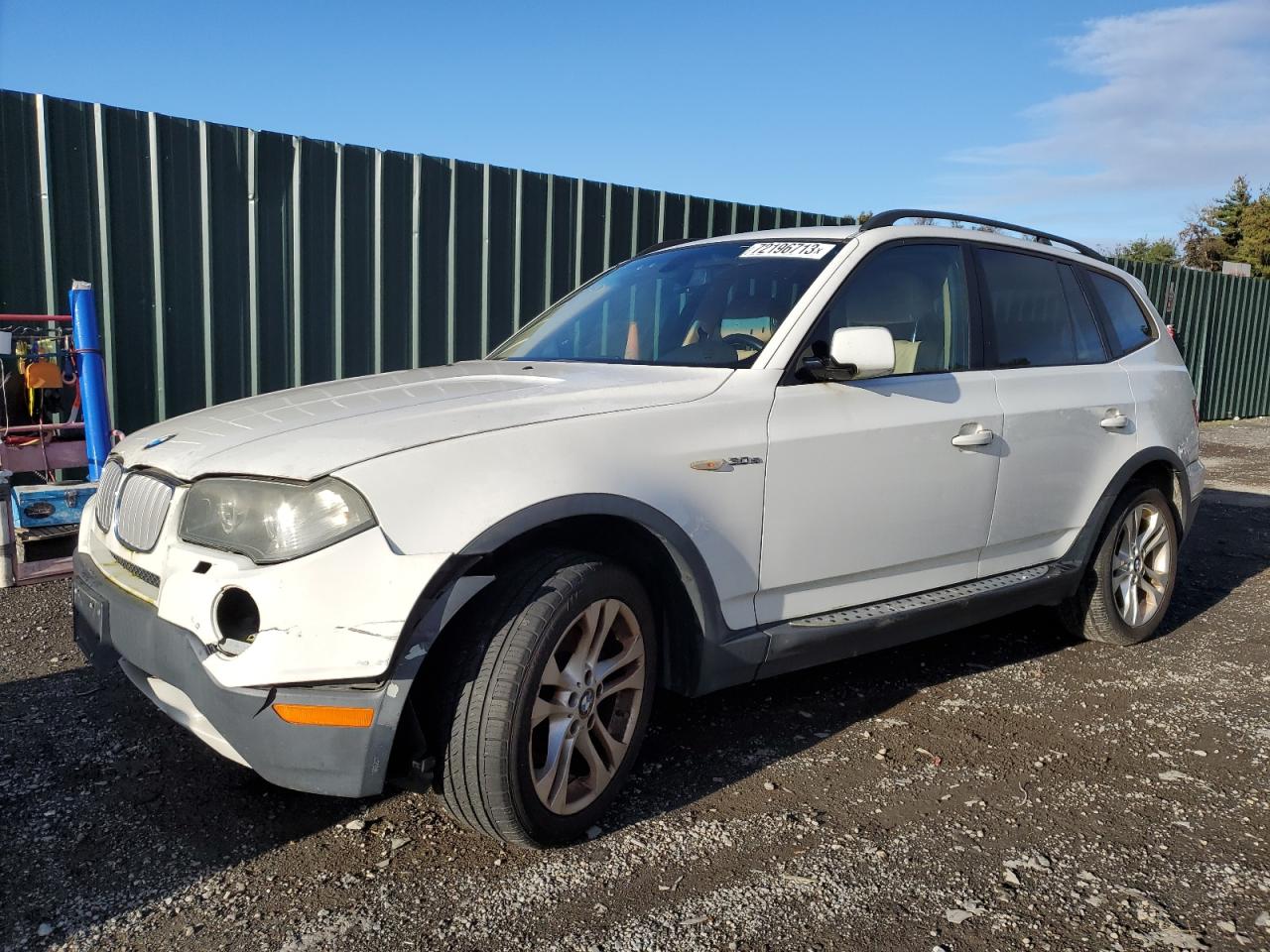 BMW X3 2008 wbxpc93468wj14038