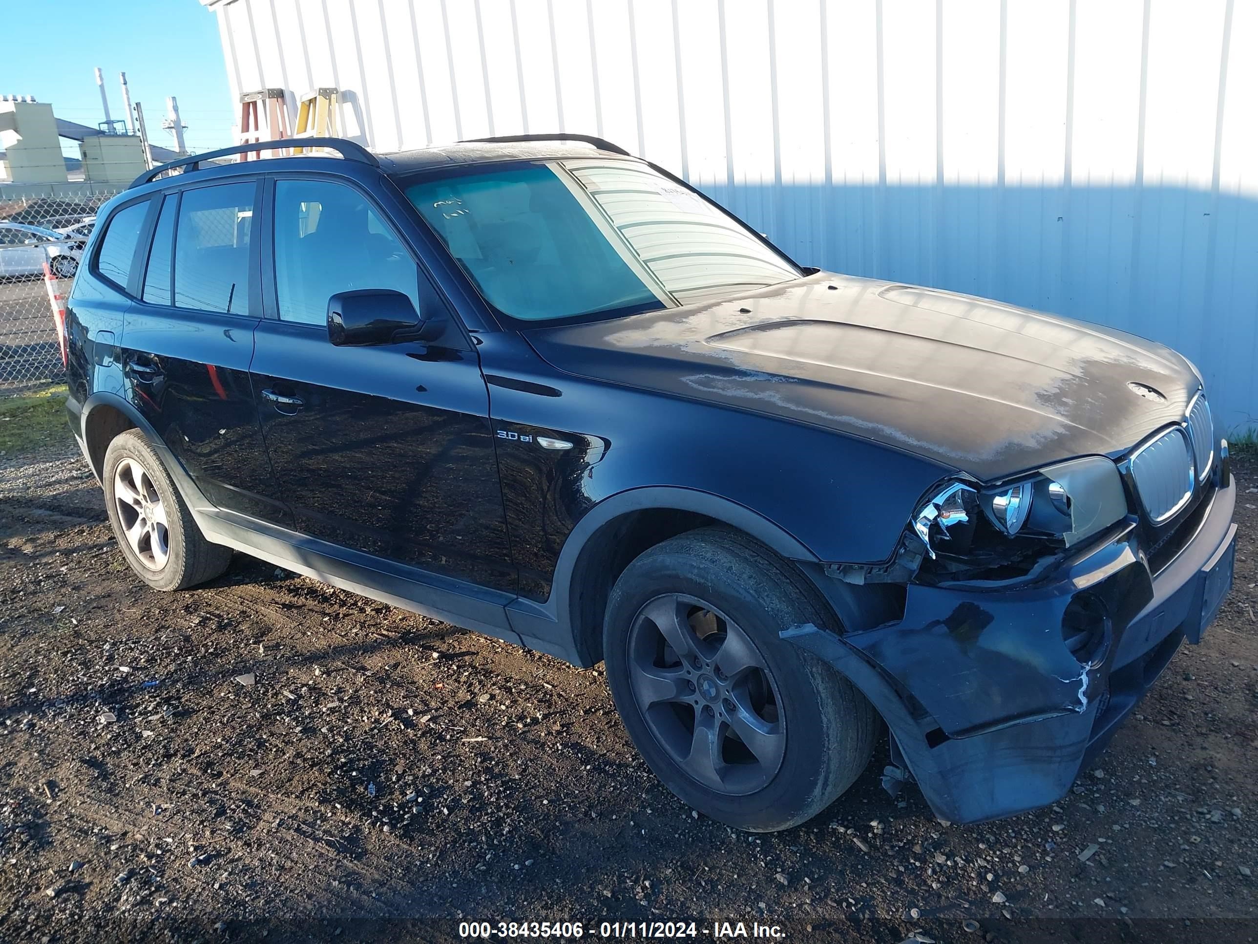 BMW X3 2007 wbxpc93477wf17298