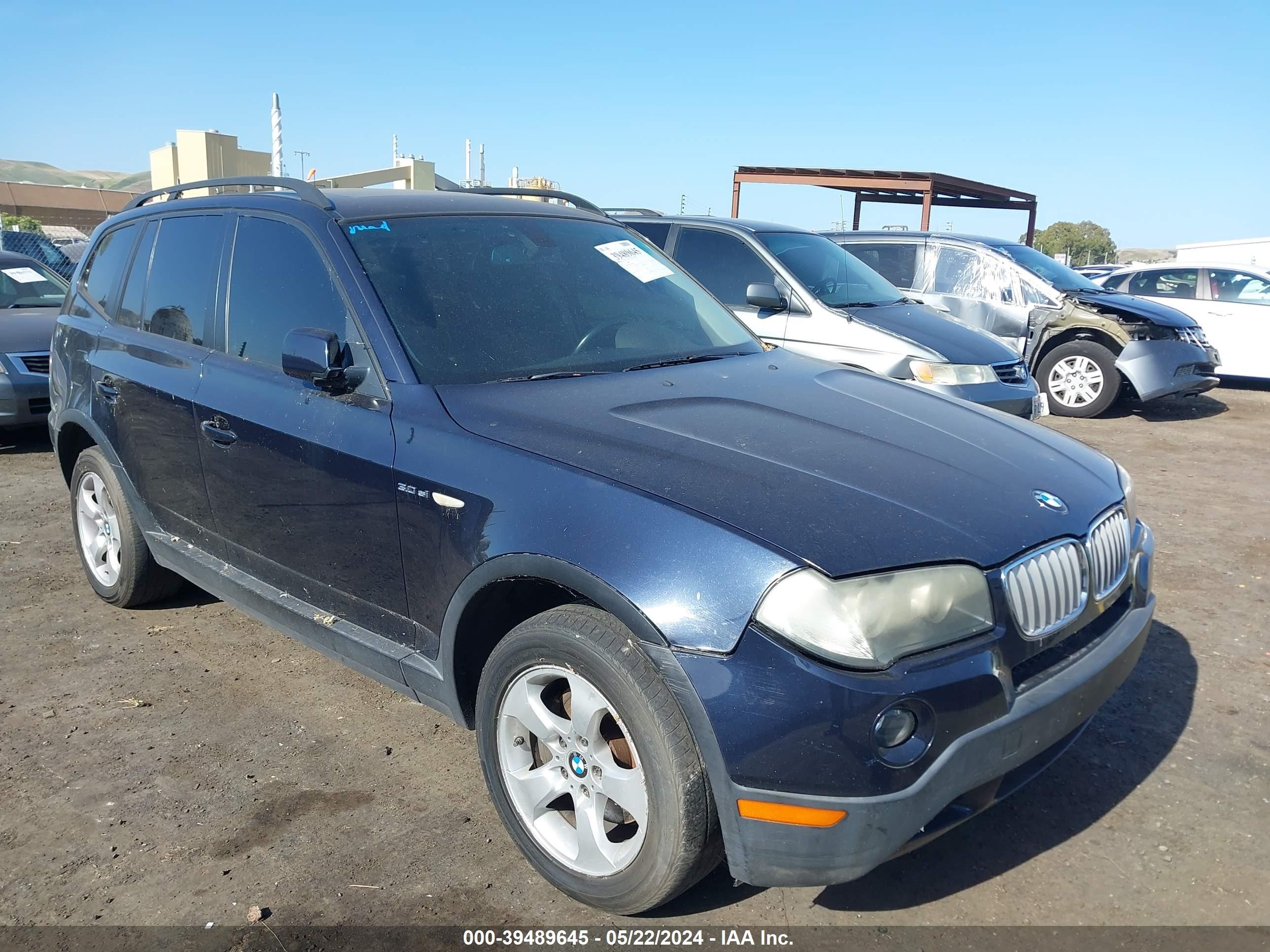 BMW X3 2007 wbxpc93477wf23084