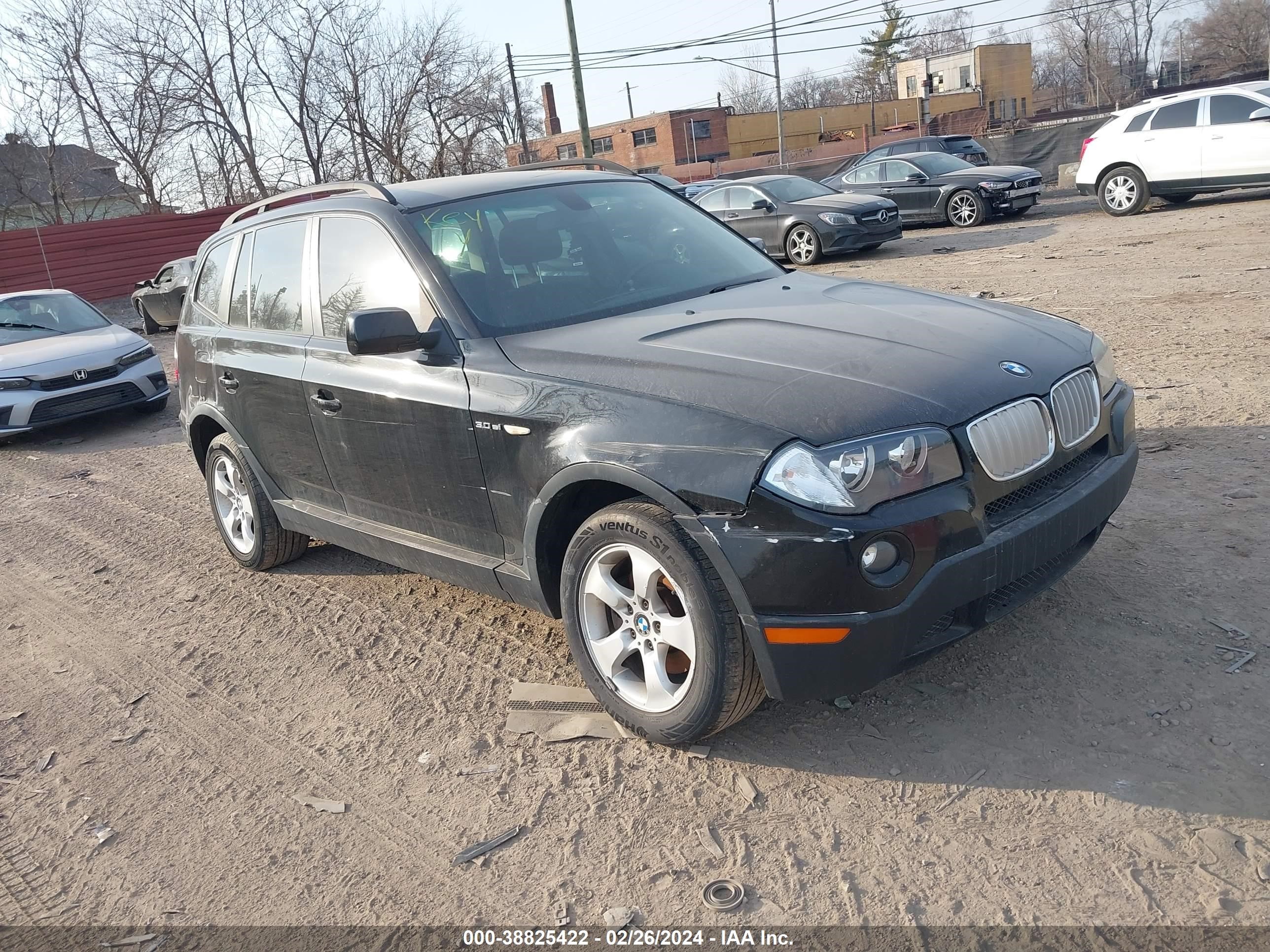 BMW X3 2008 wbxpc93488wj03641