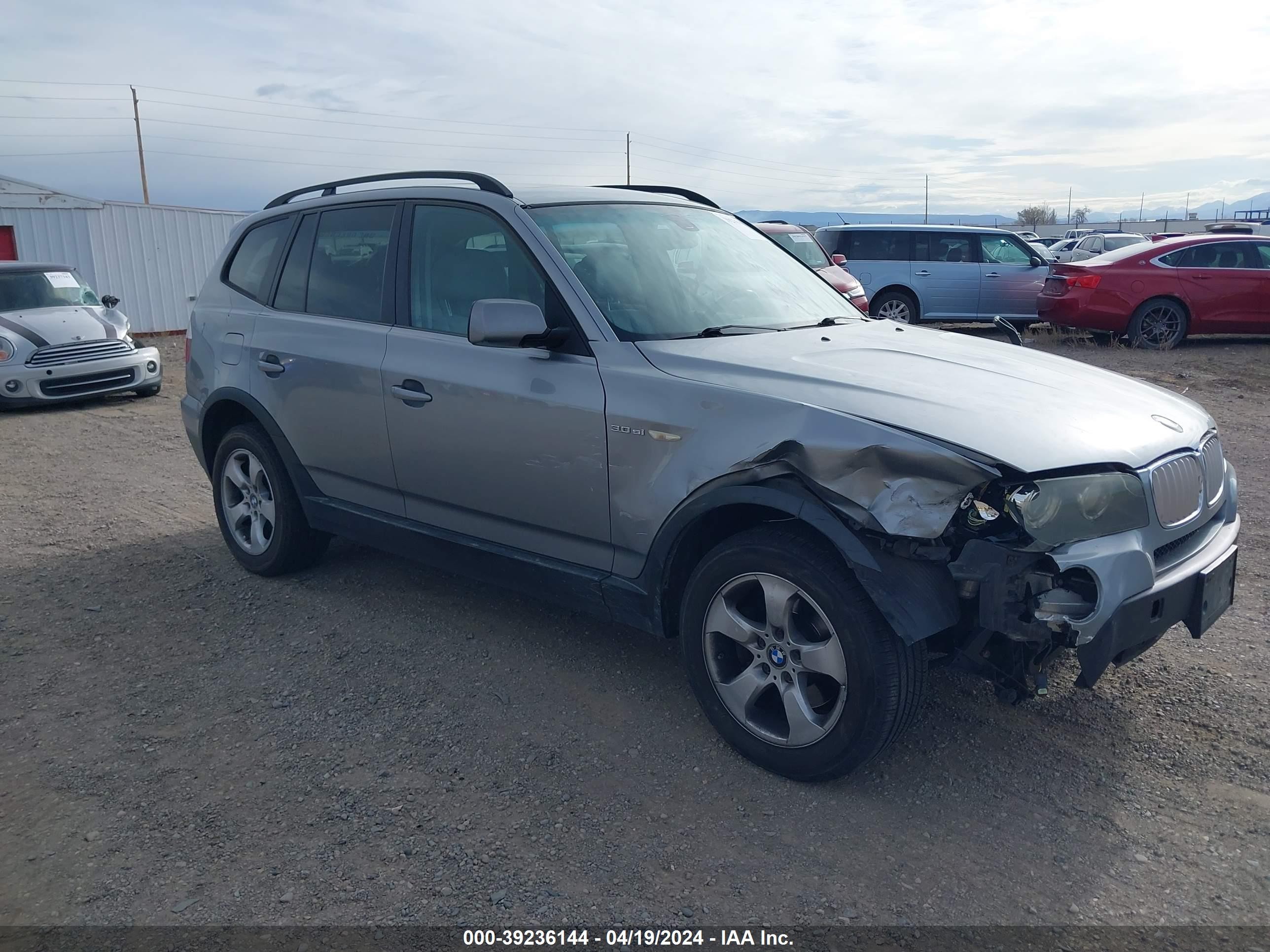 BMW X3 2008 wbxpc93488wj12498