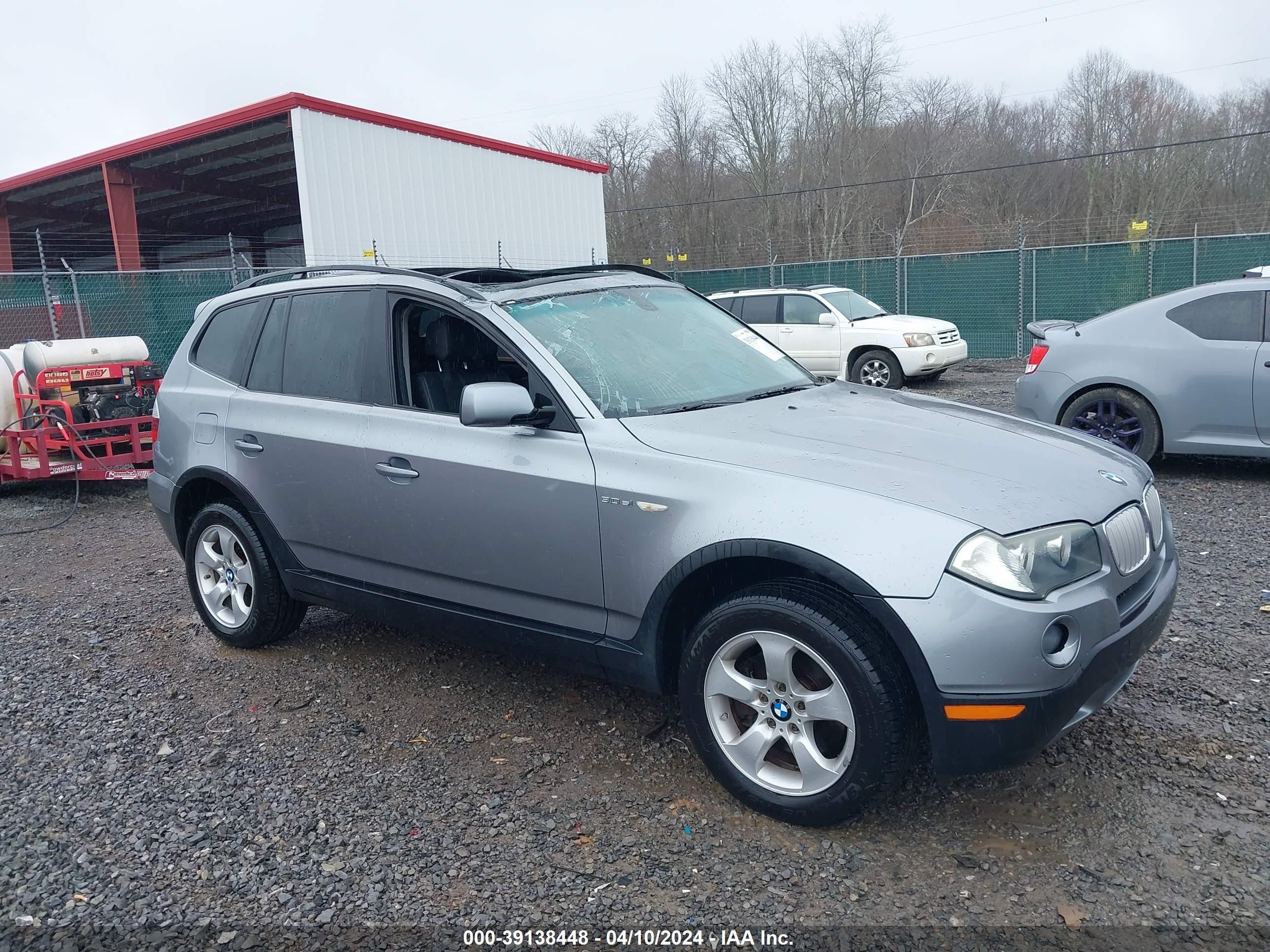 BMW X3 2008 wbxpc93488wj22044