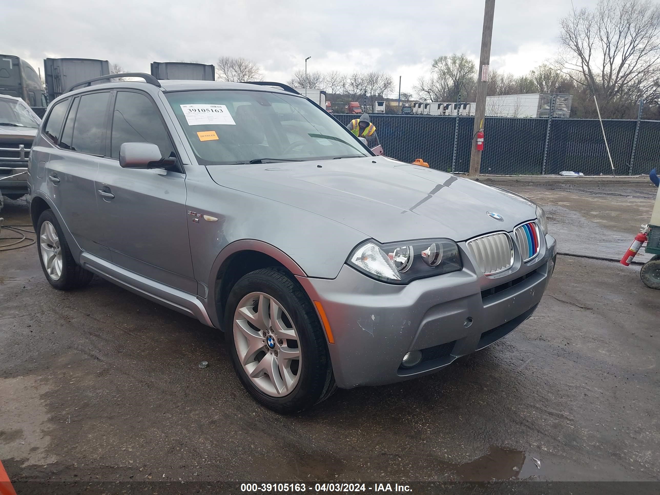 BMW X3 2007 wbxpc93497wf27721