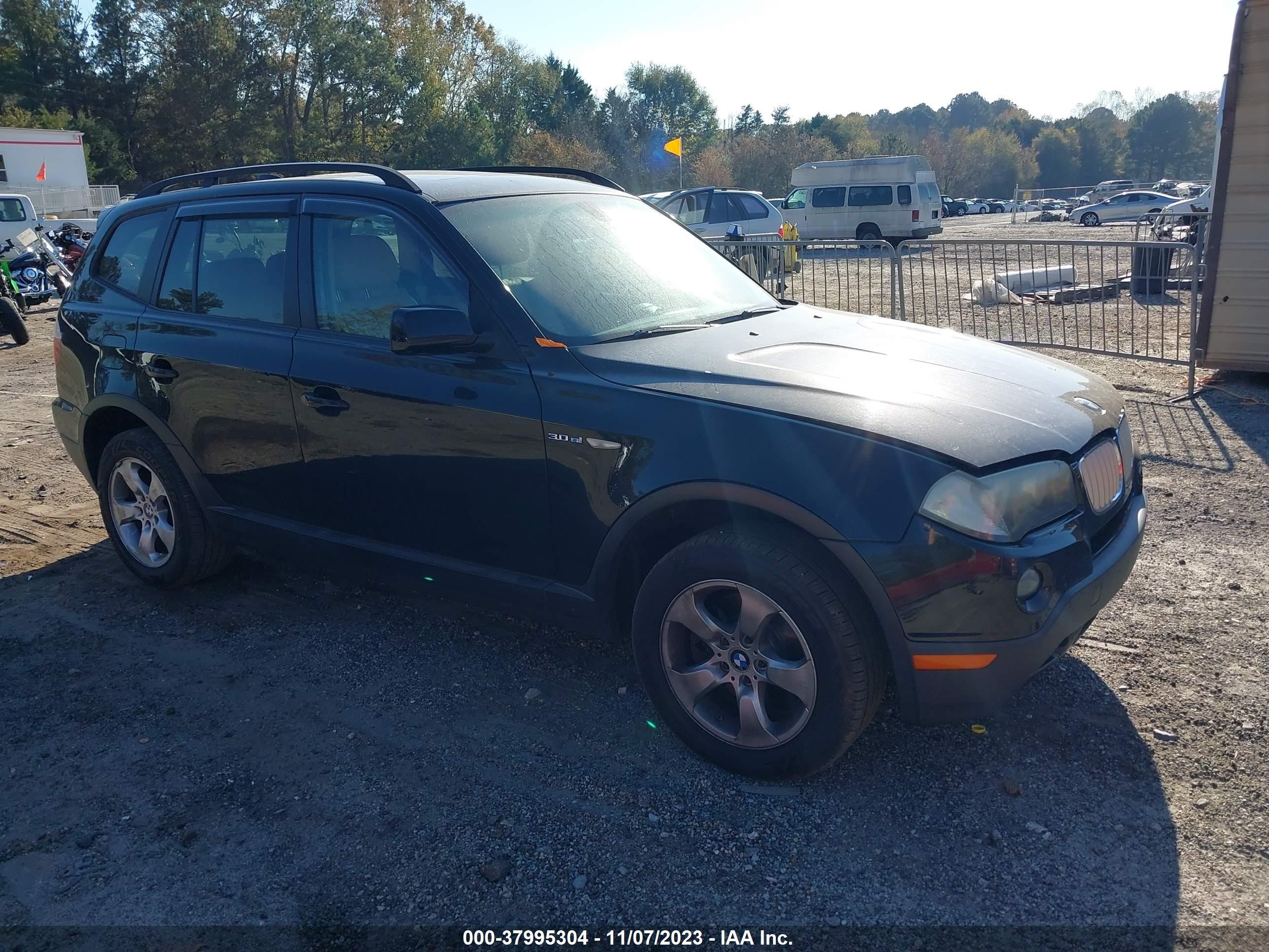 BMW X3 2008 wbxpc93498wj05656