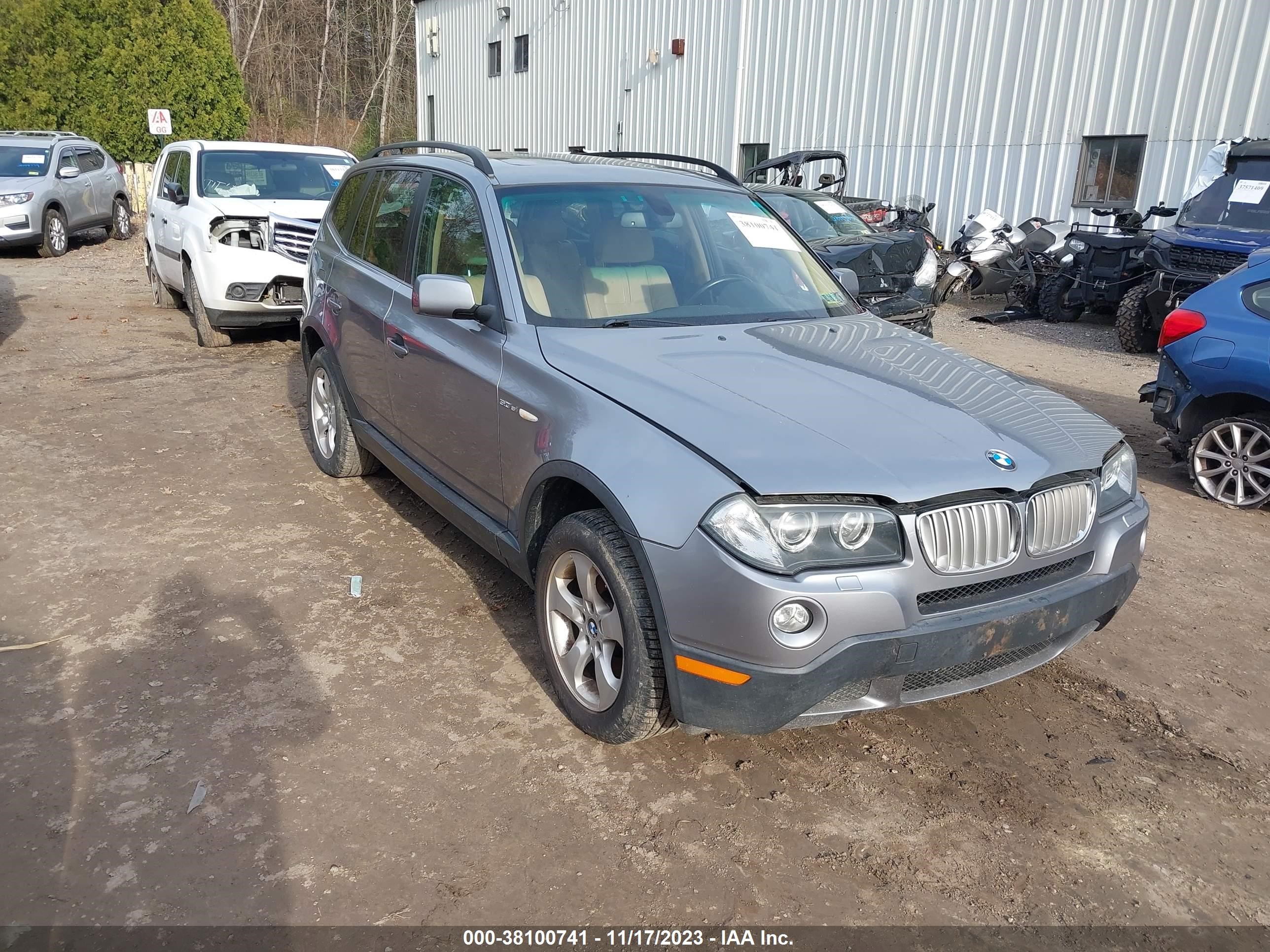 BMW X3 2008 wbxpc93498wj13790