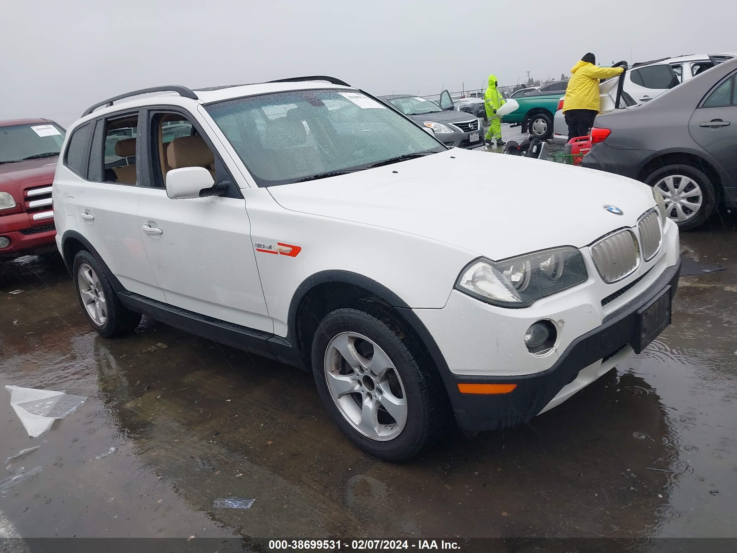 BMW X3 2008 wbxpc93498wj21999